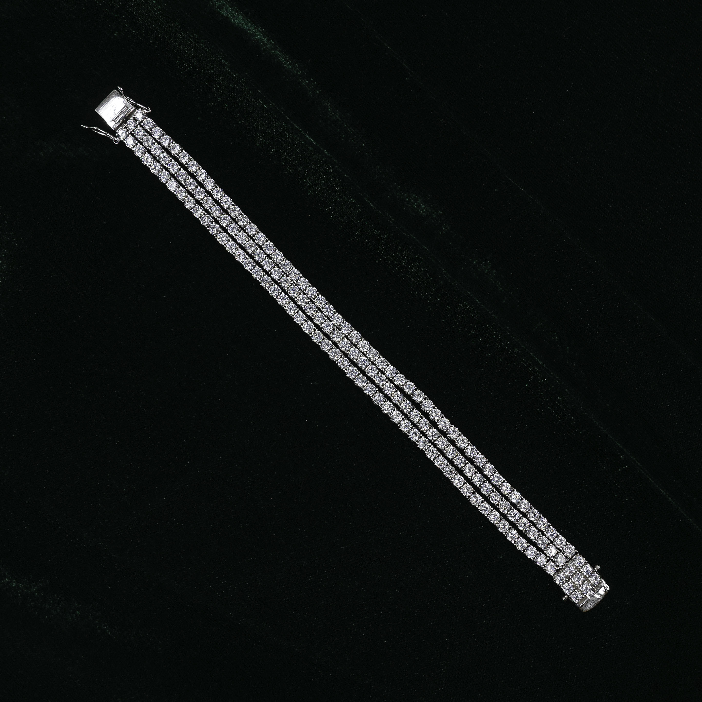 Silver Tennis Bracelet