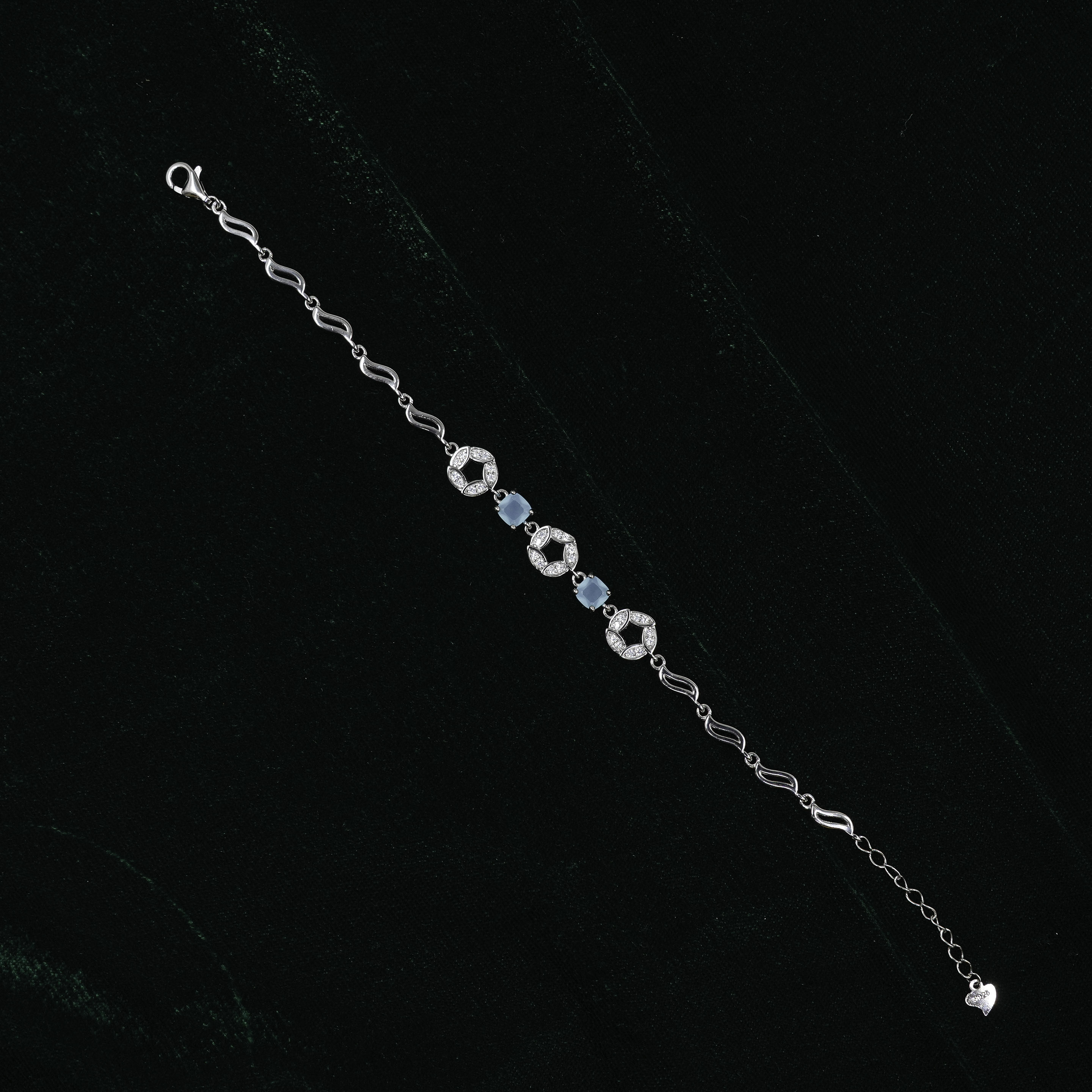 Silver Stone Bracelet