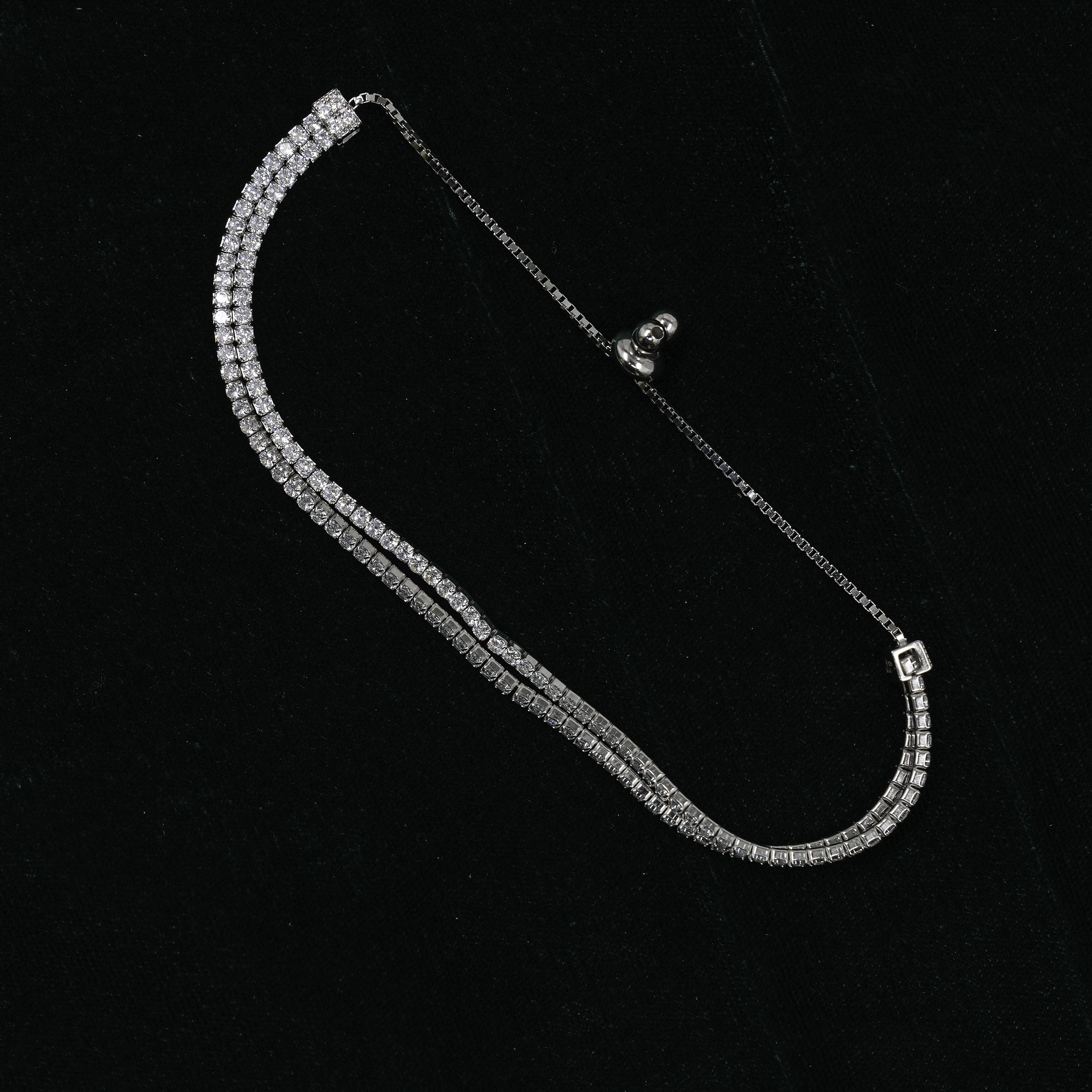 Silver Tennis Bracelet