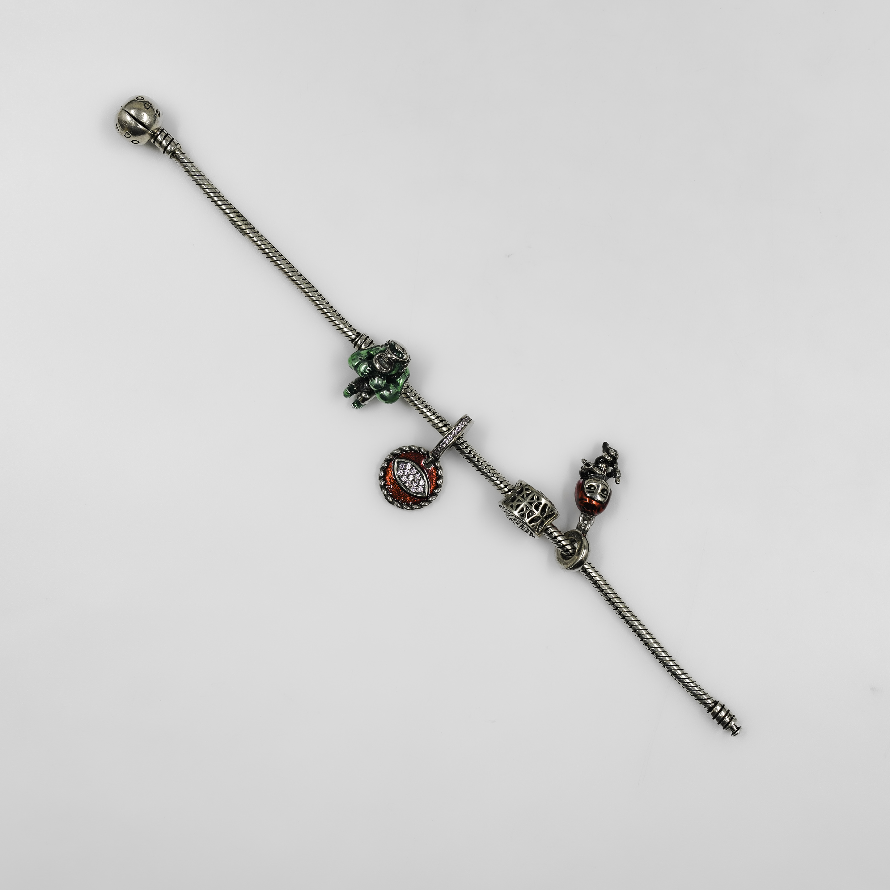 Silver Charm Bracelet