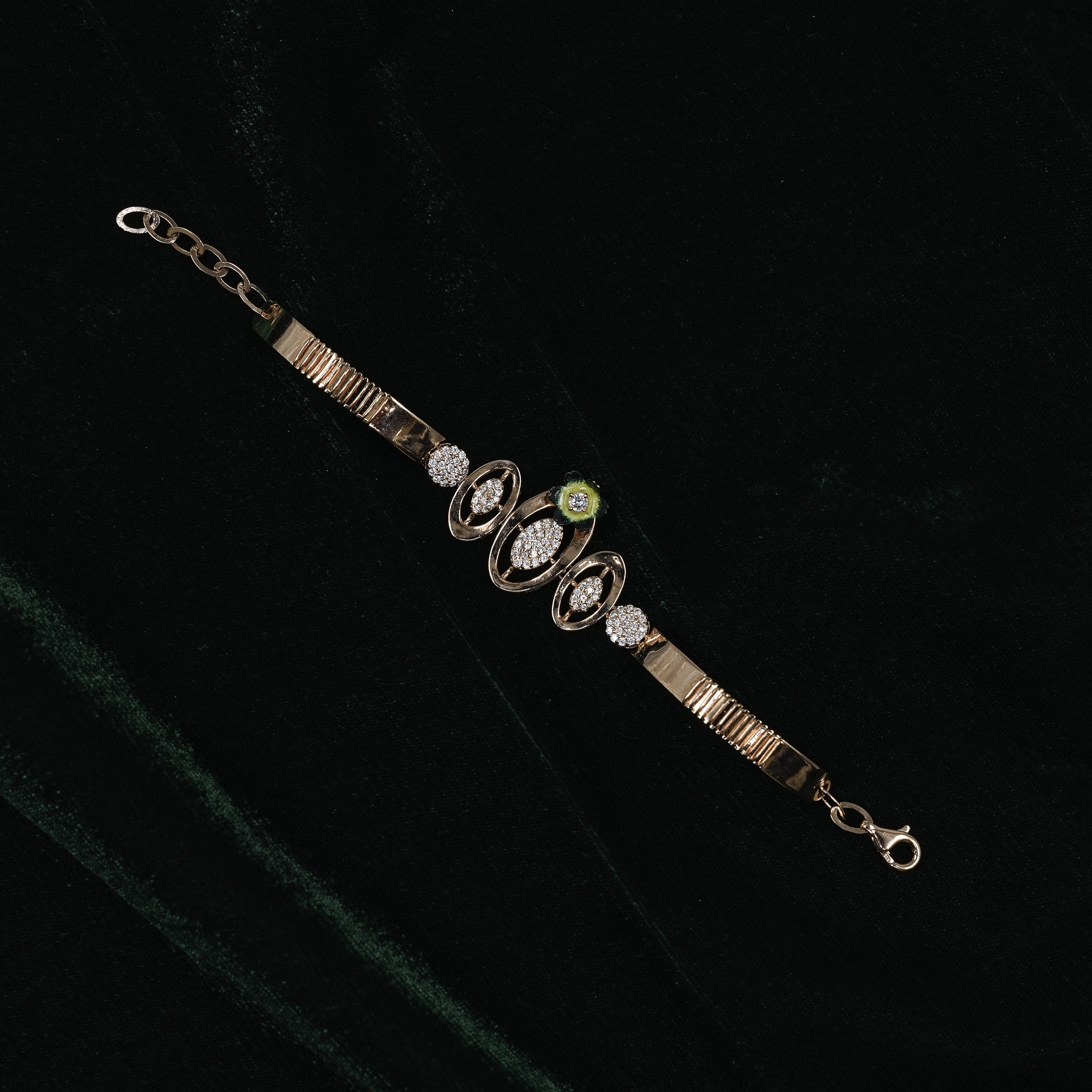 Silver Stone Bracelet