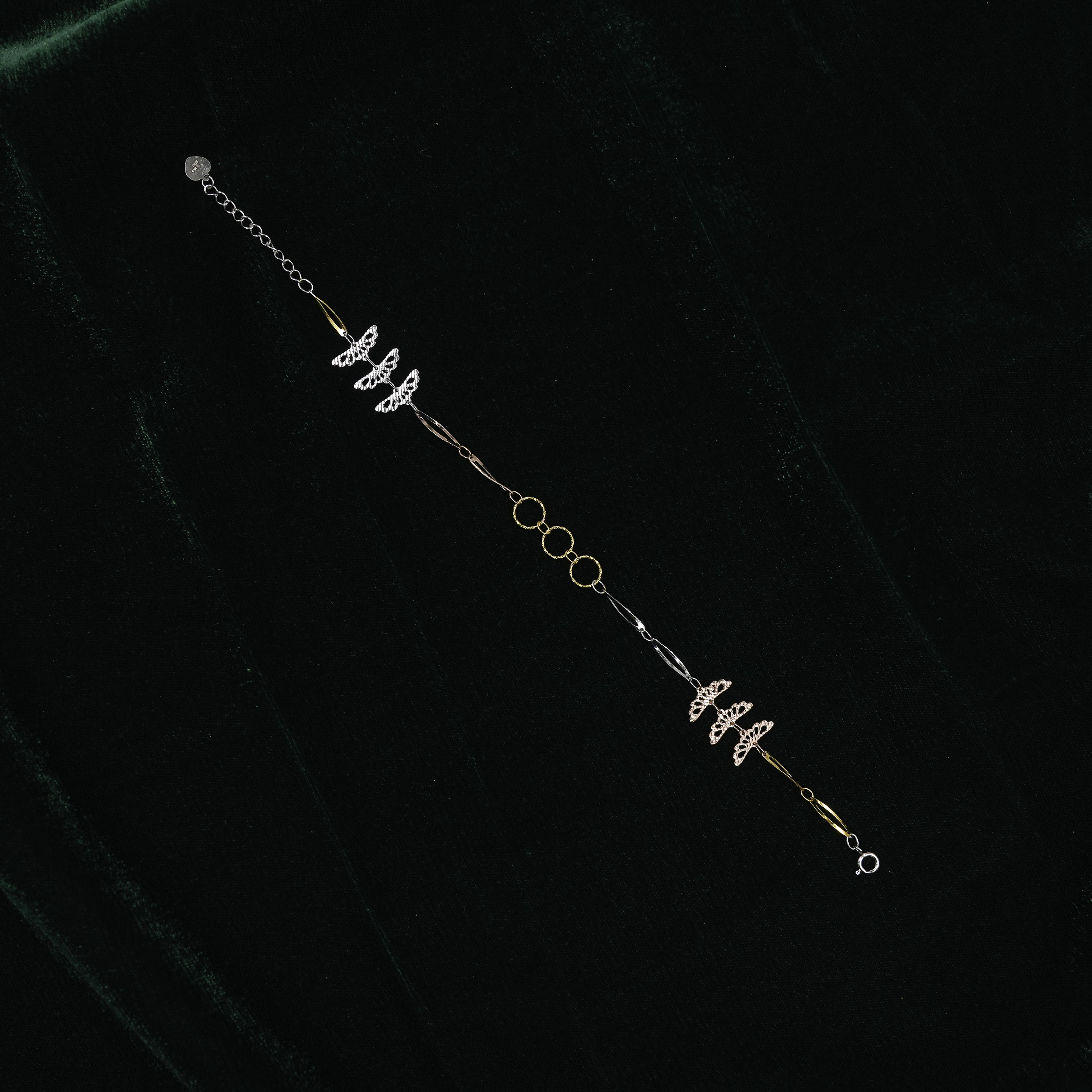 Silver Butterfly Bracelet