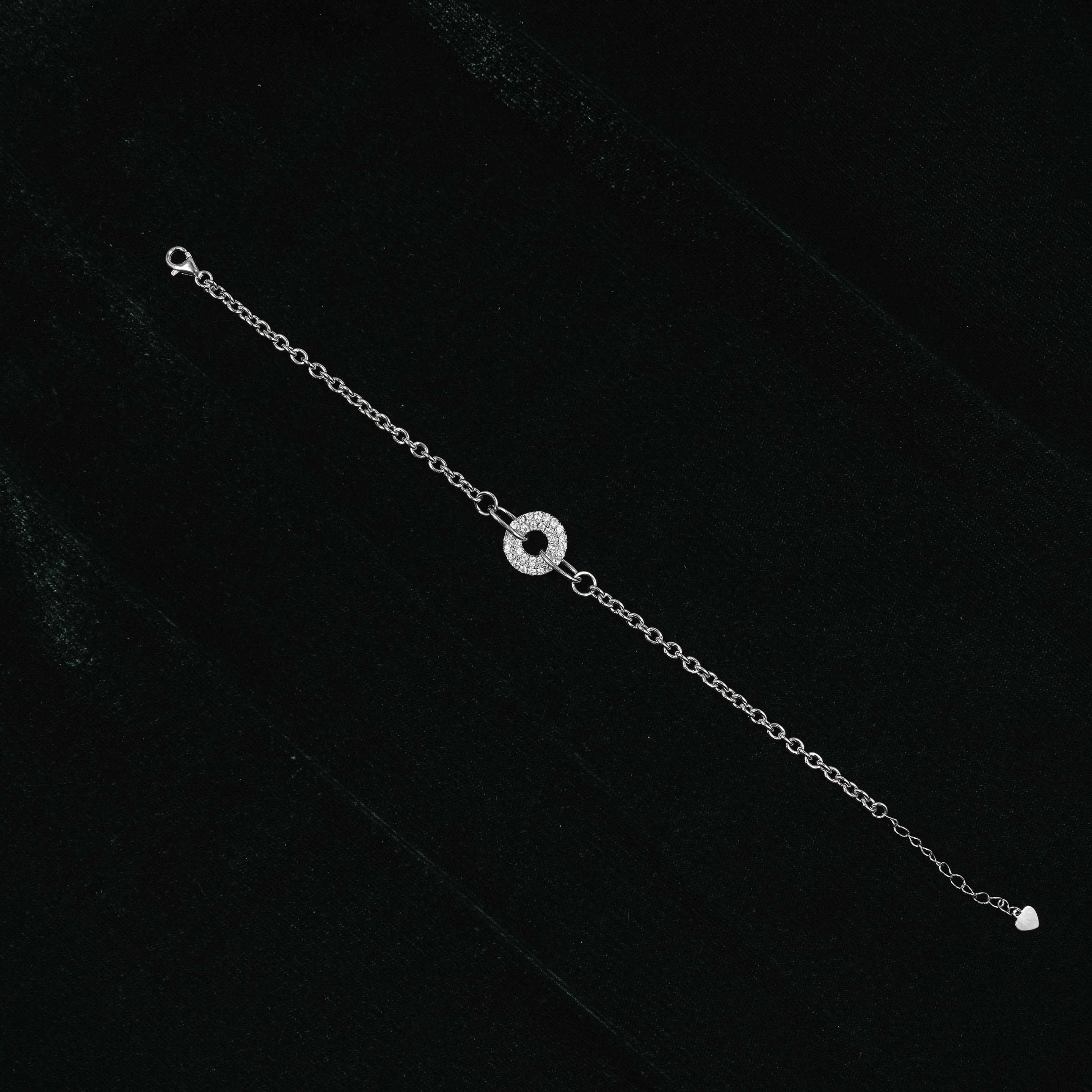Silver Circle Bracelet