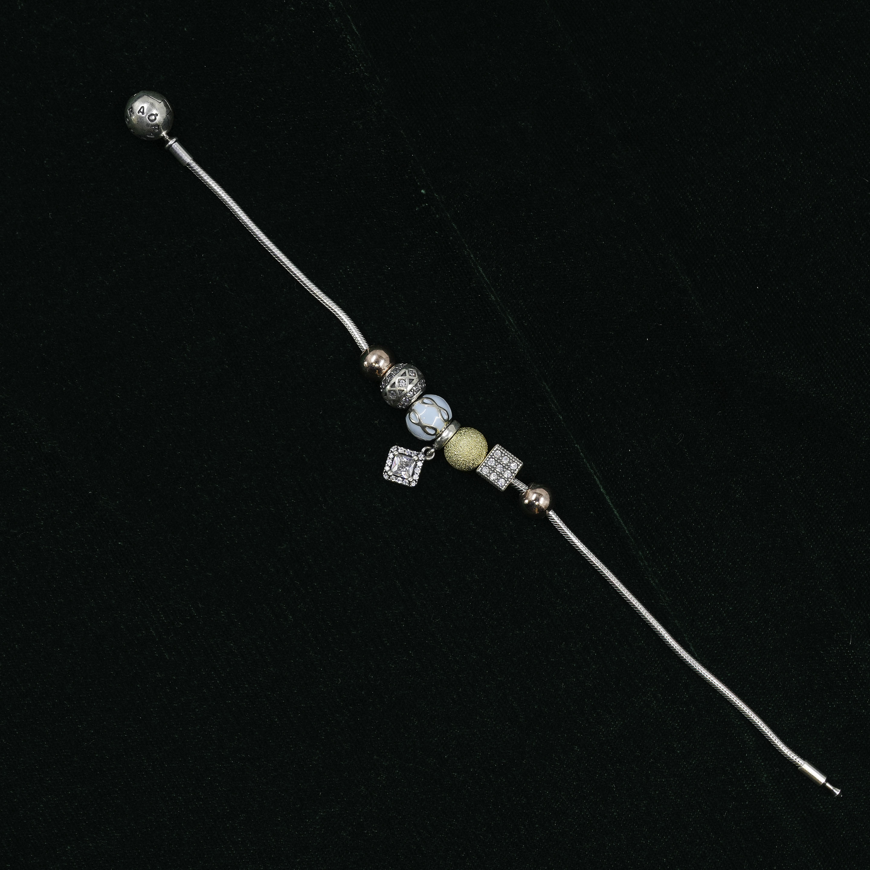 Silver Charm Bracelet