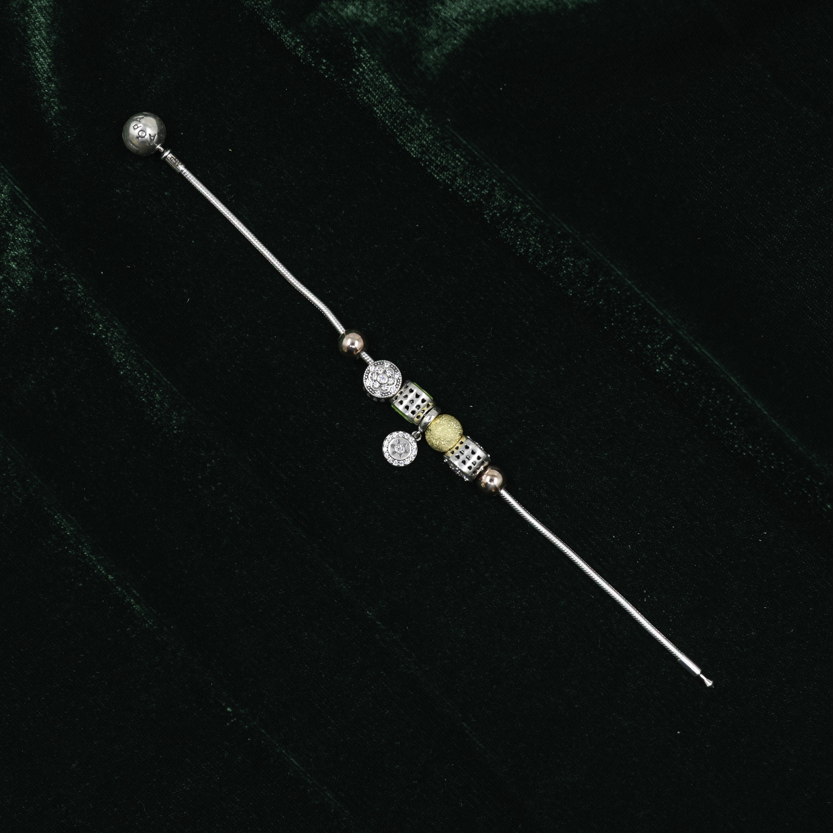 Silver Charm Bracelet