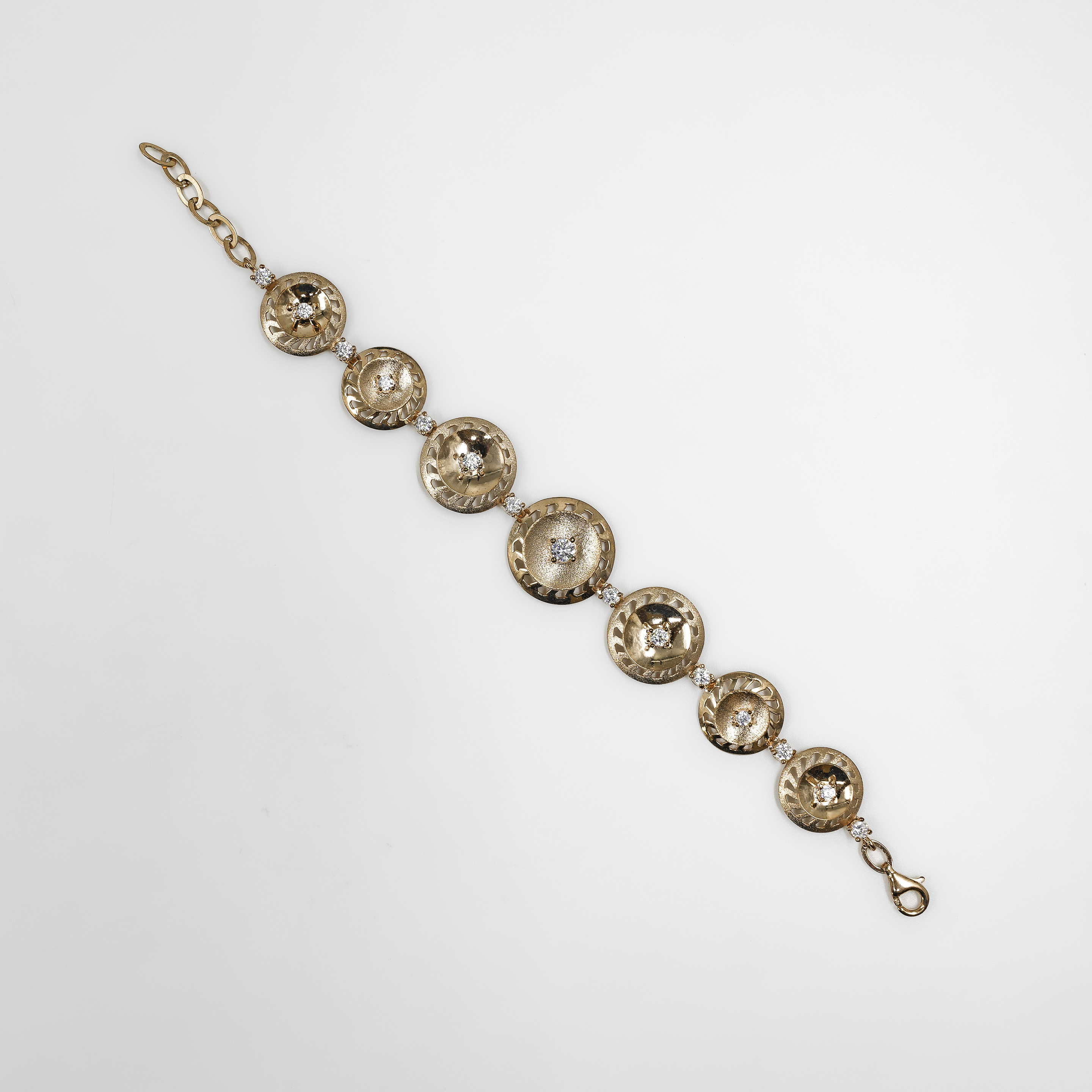 Silver Round Bracelet