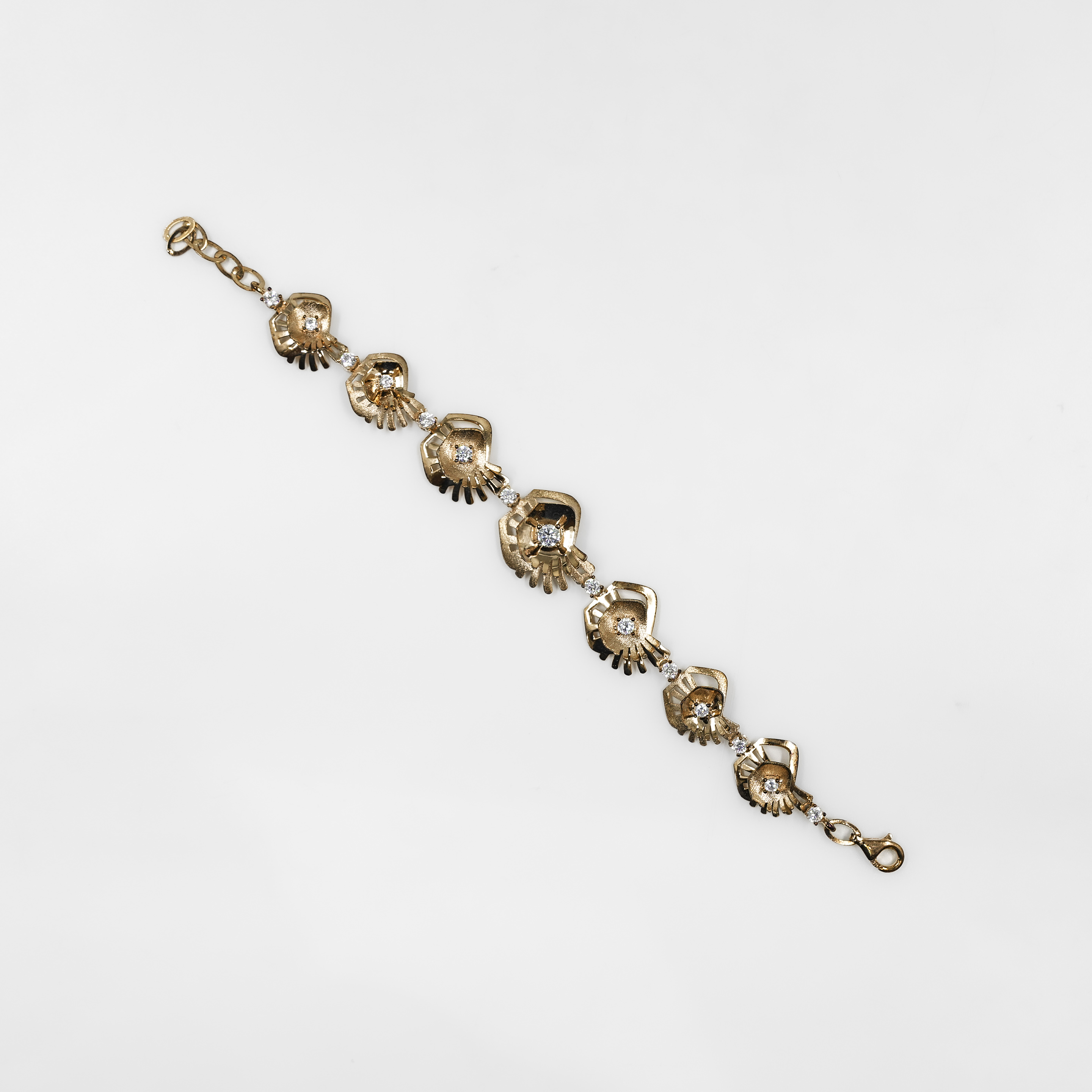 Silver Flower Bracelet