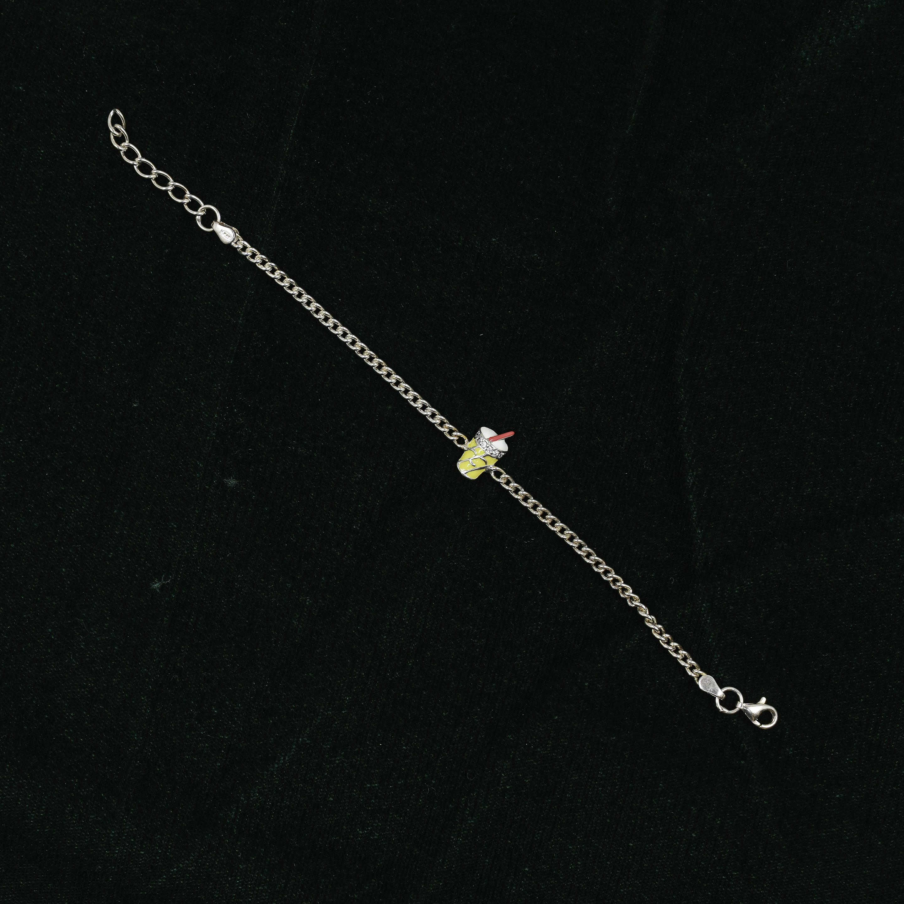 Silver Charm Bracelet