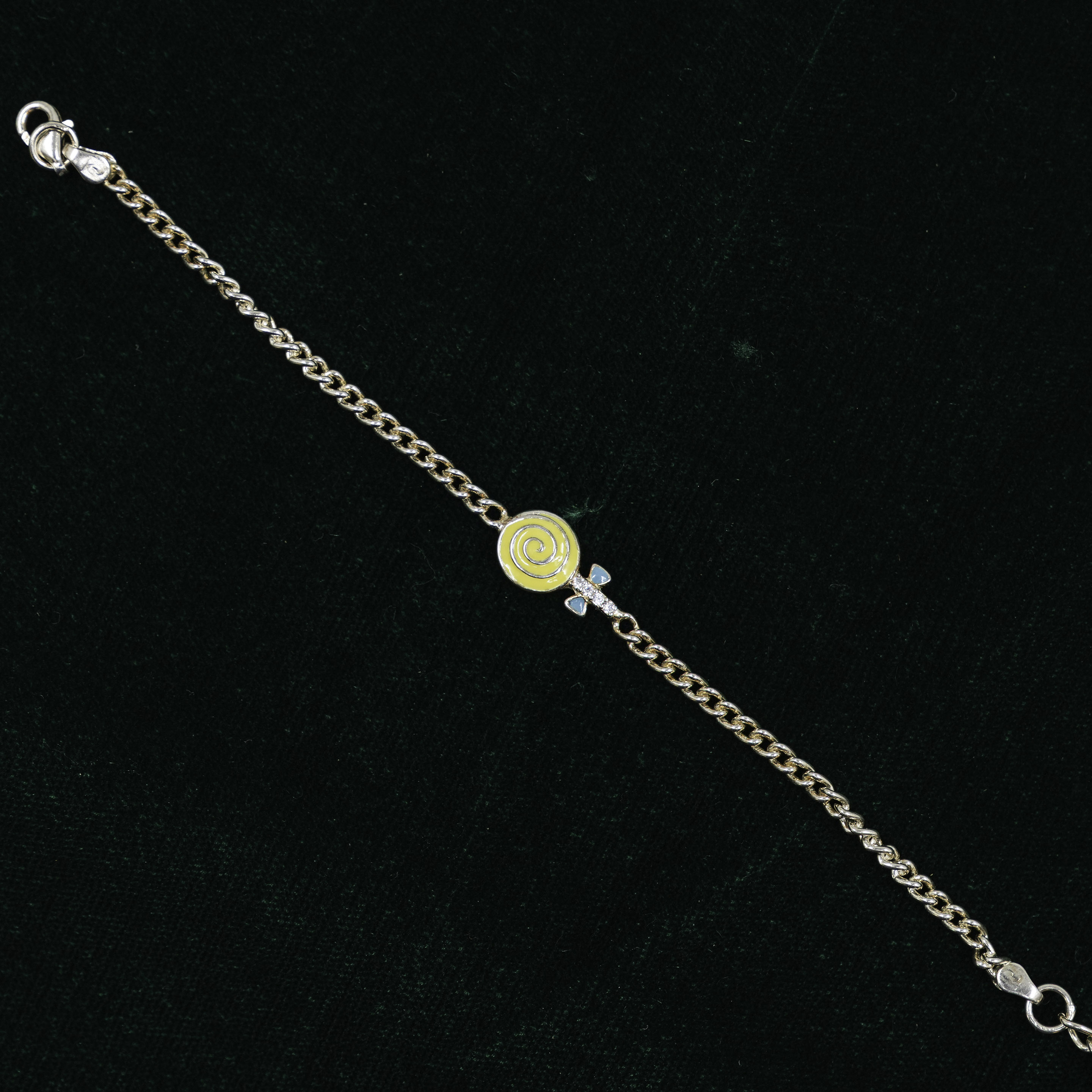 Raag Silver Jewellery - Silver Clown Bracelet