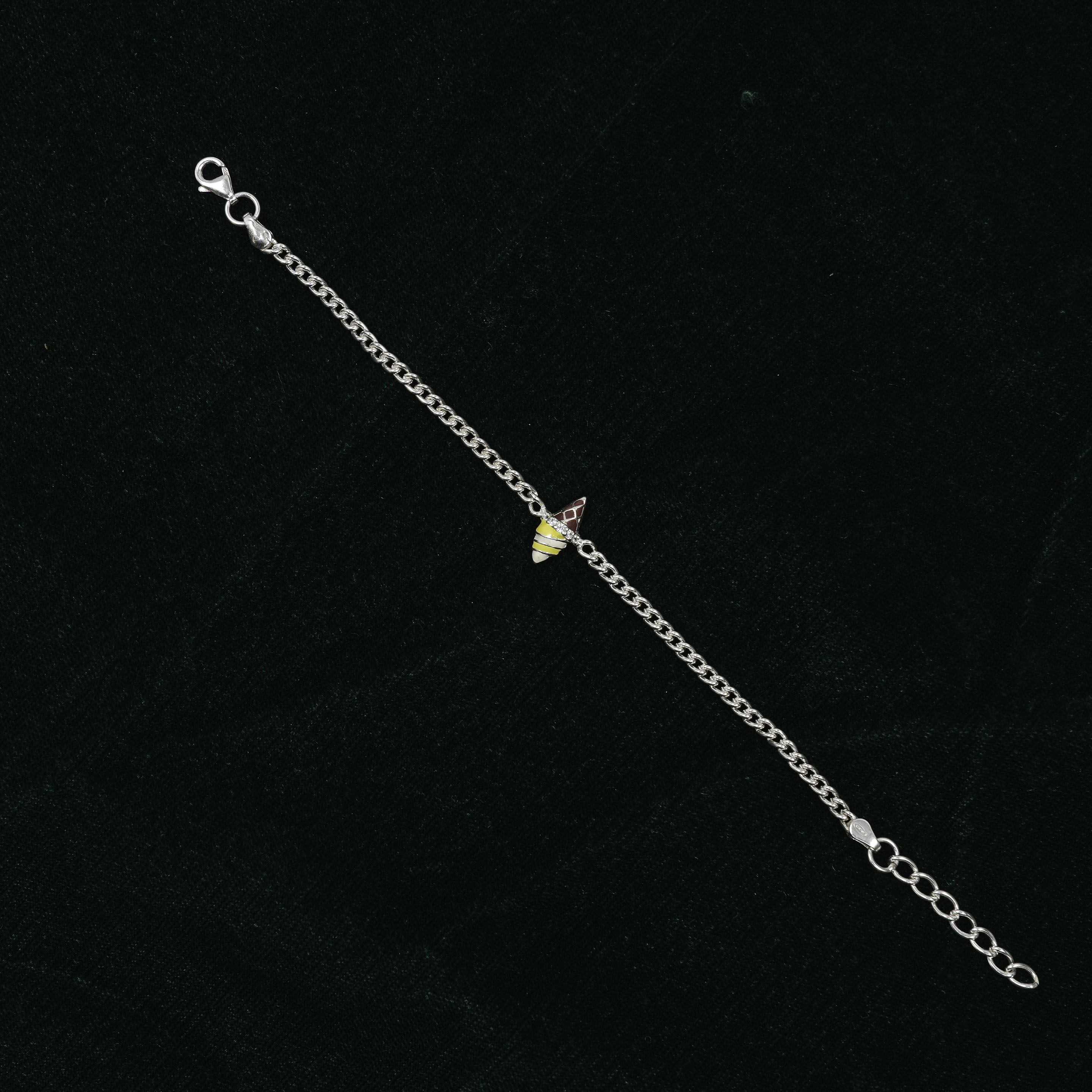 Silver Elephant Bracelet