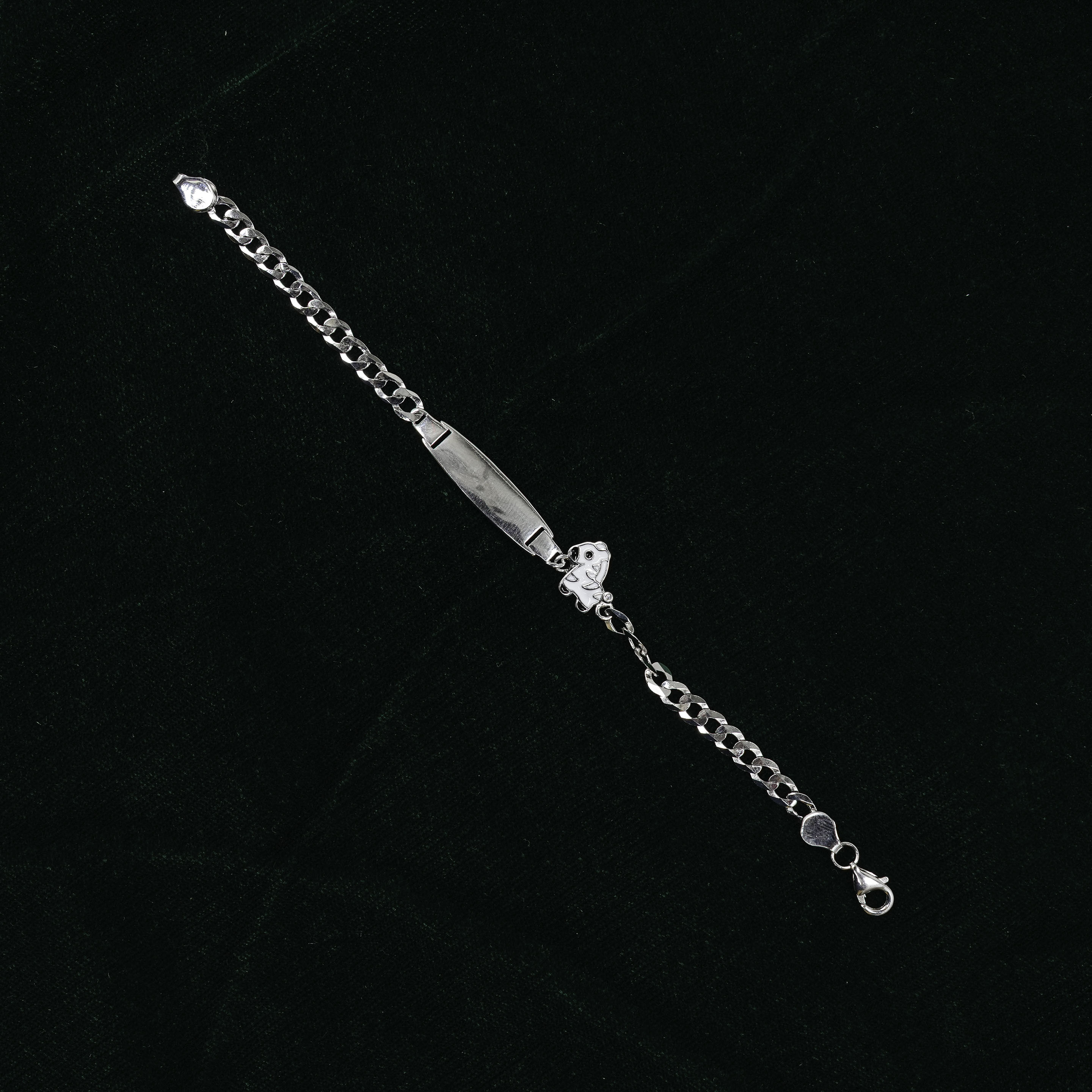 Silver Chicken Bracelet