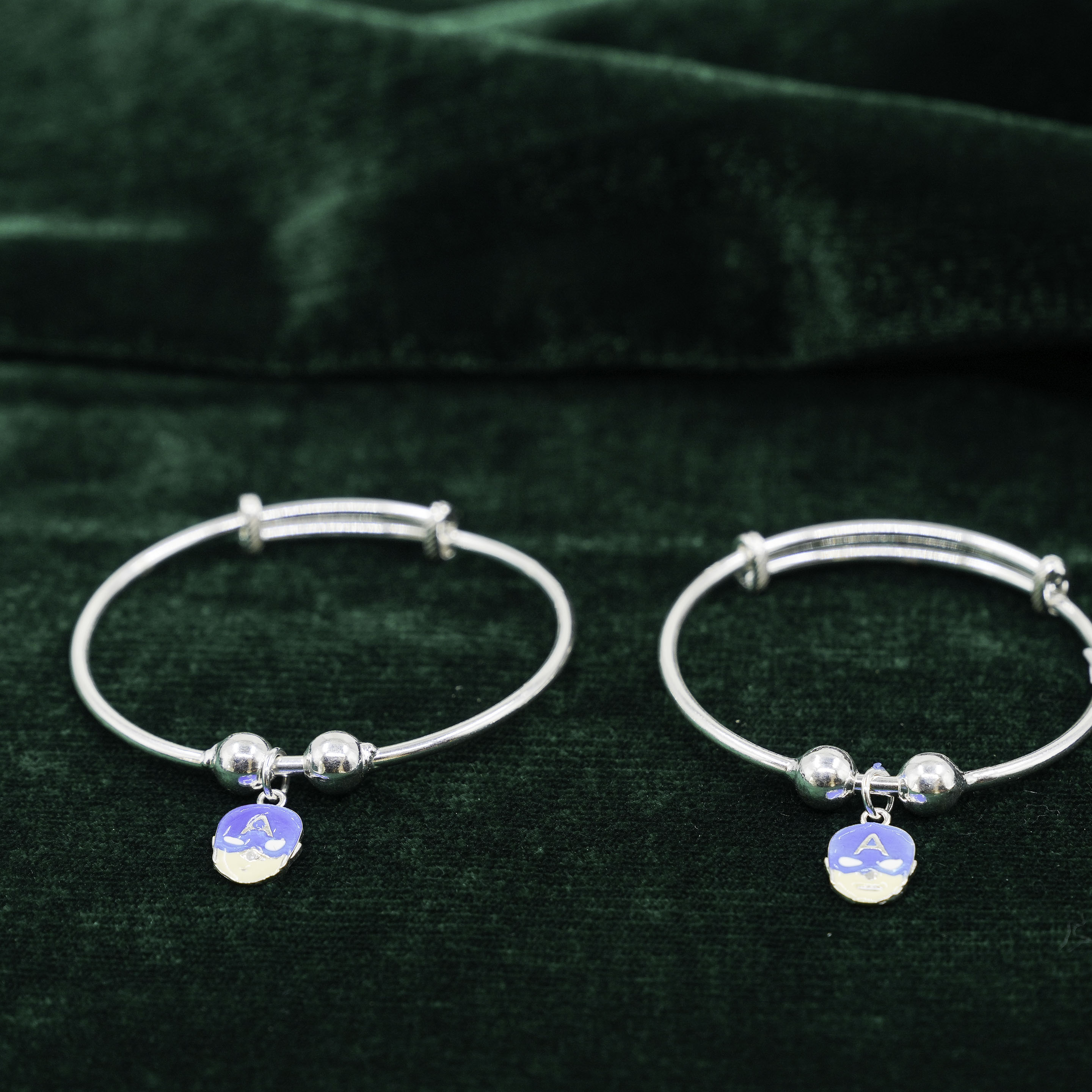 Raag Silver Jewellery - Silver Charm Bracelet