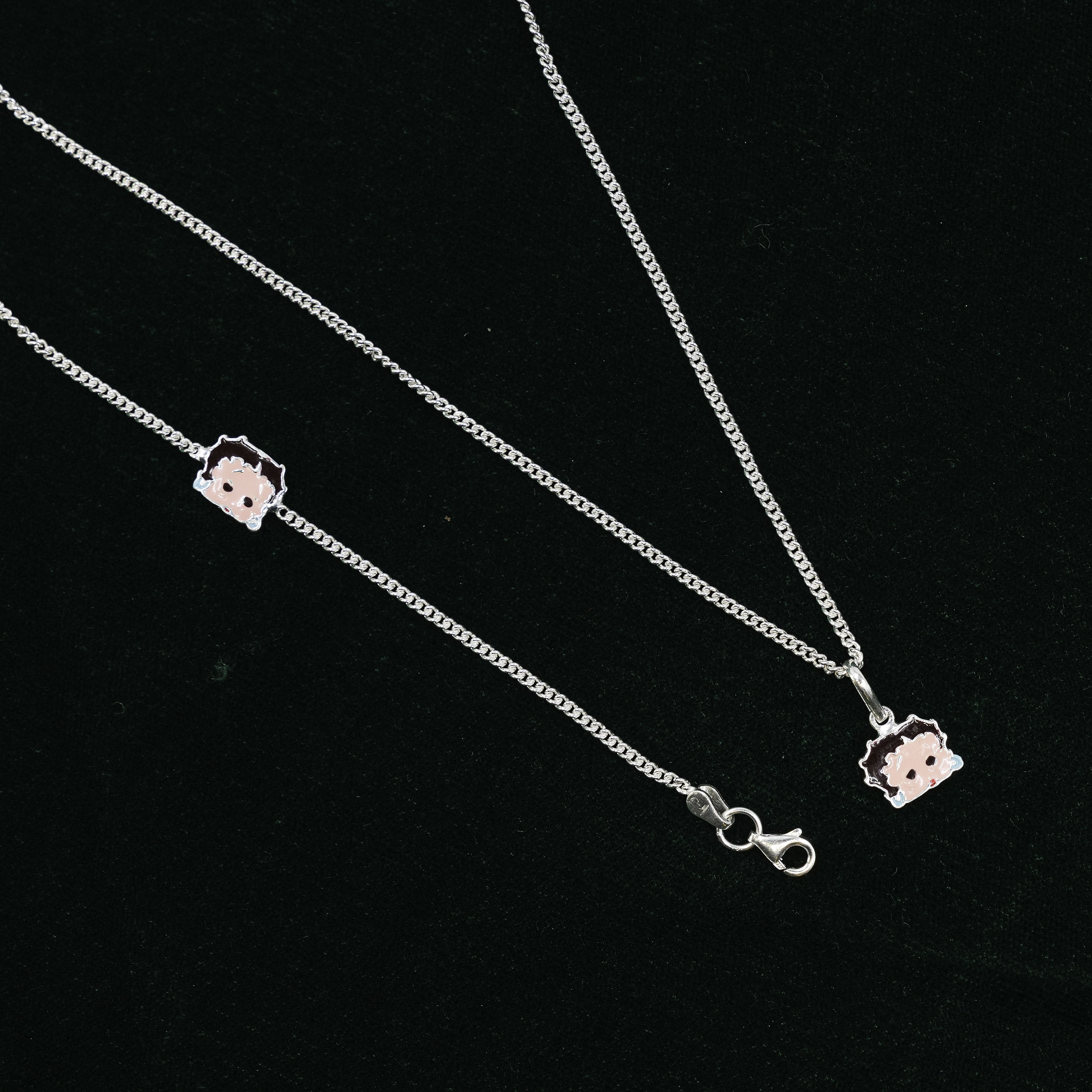 Raag Silver Jewellery - Silver Charm Set