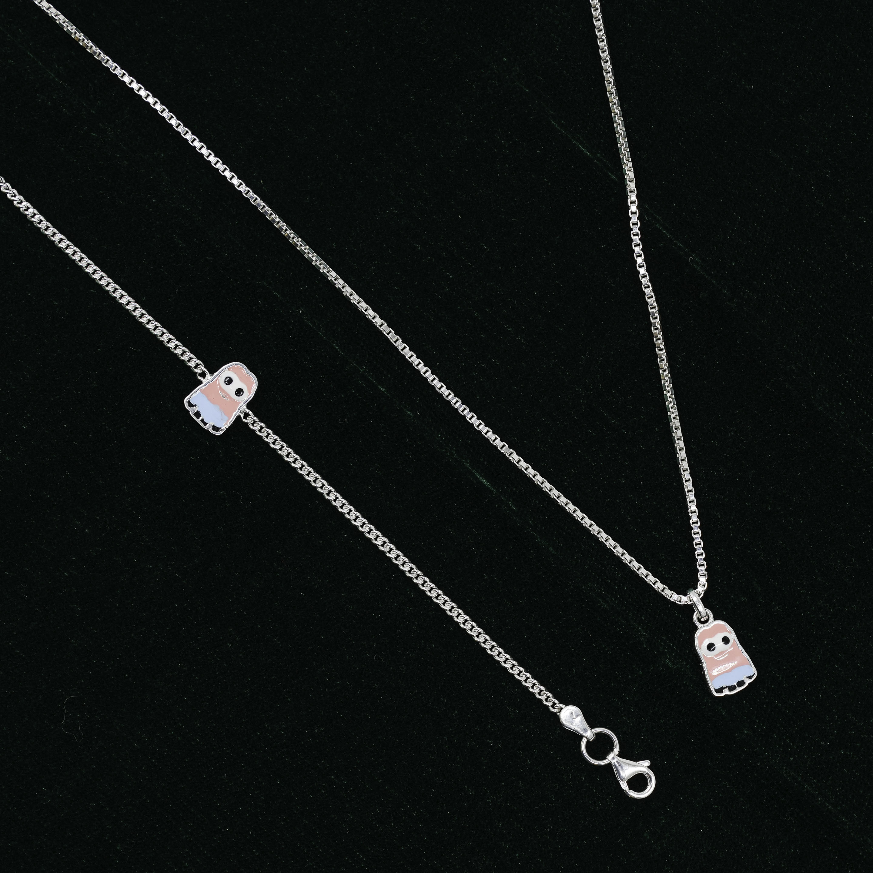 Raag Silver Jewellery - Silver Owl Set