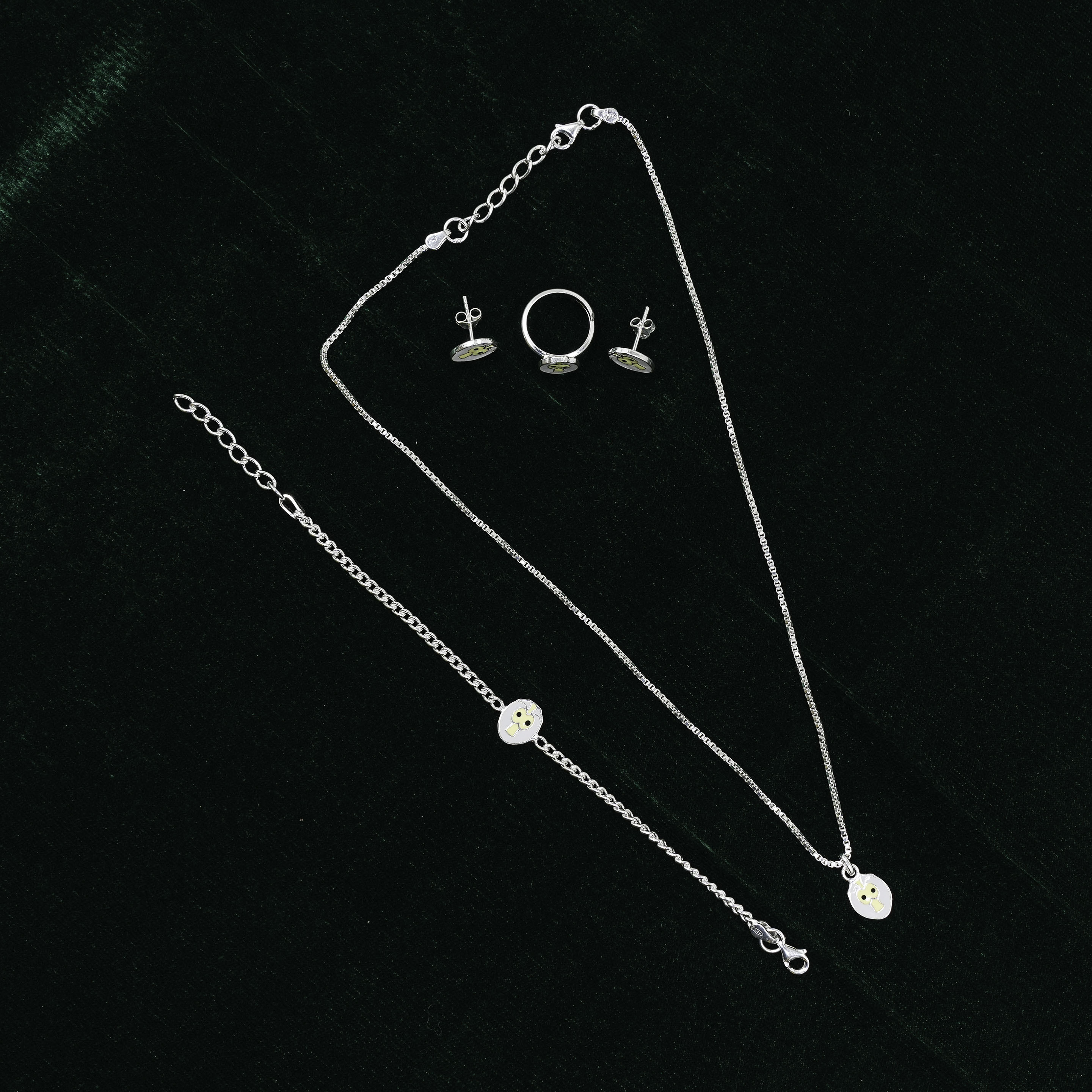 Raag Silver Jewellery - Silver Owl Necklace