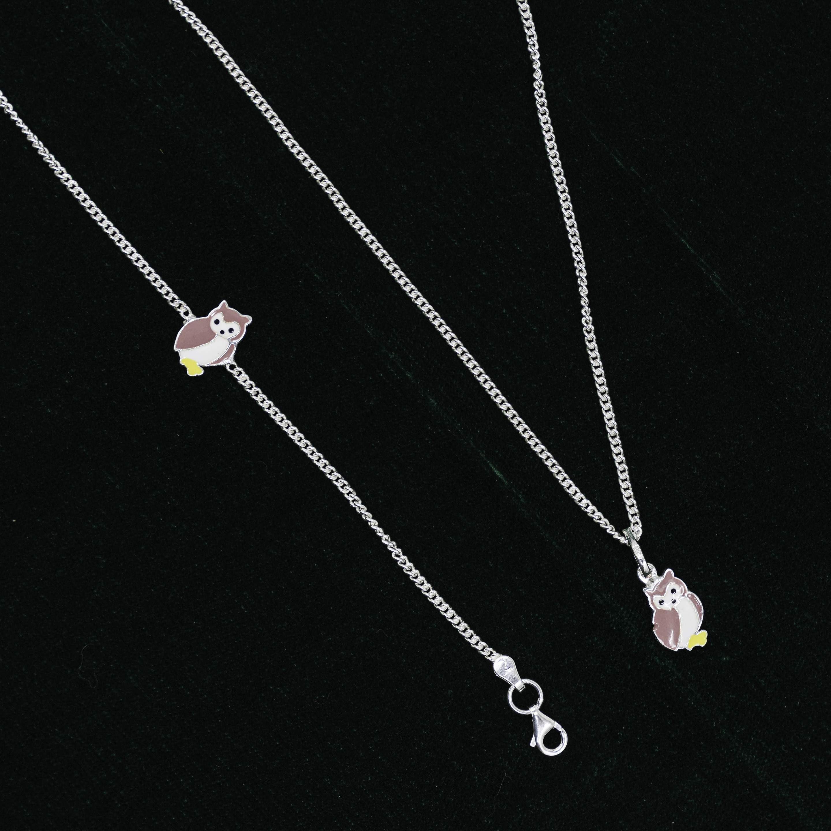 Raag Silver Jewellery - Silver Flower Set