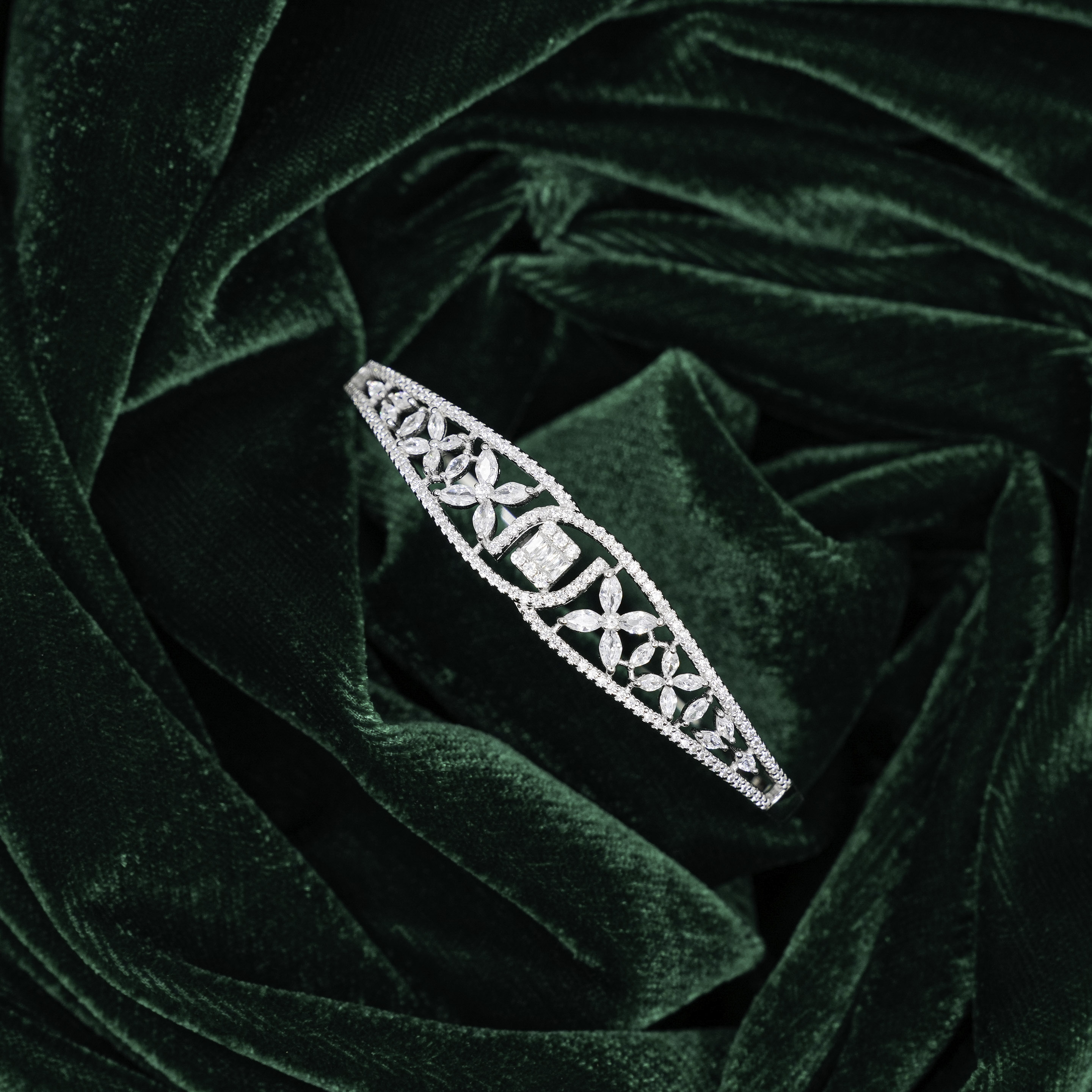 Silver Stone Bracelet