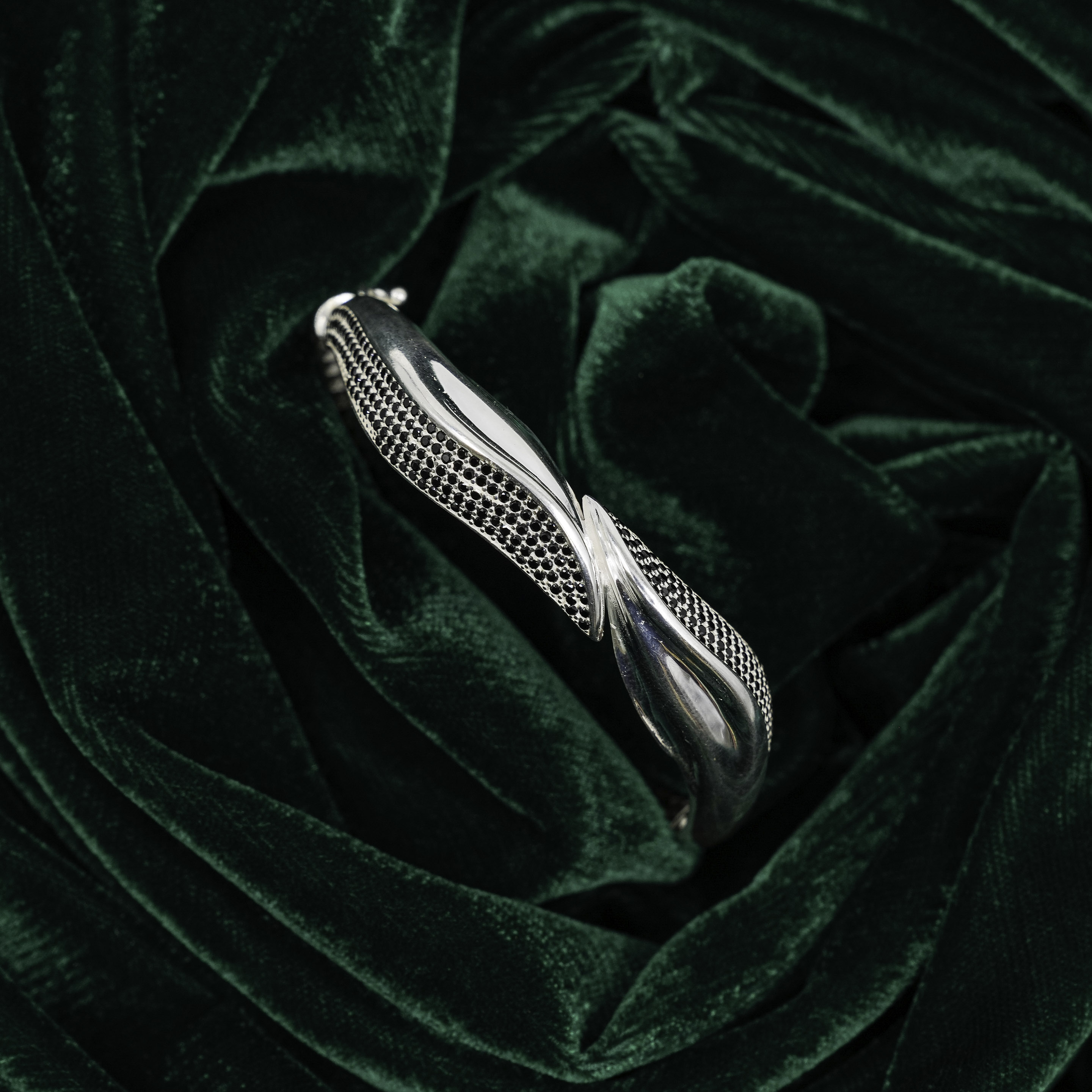 Silver Bangle Bracelet