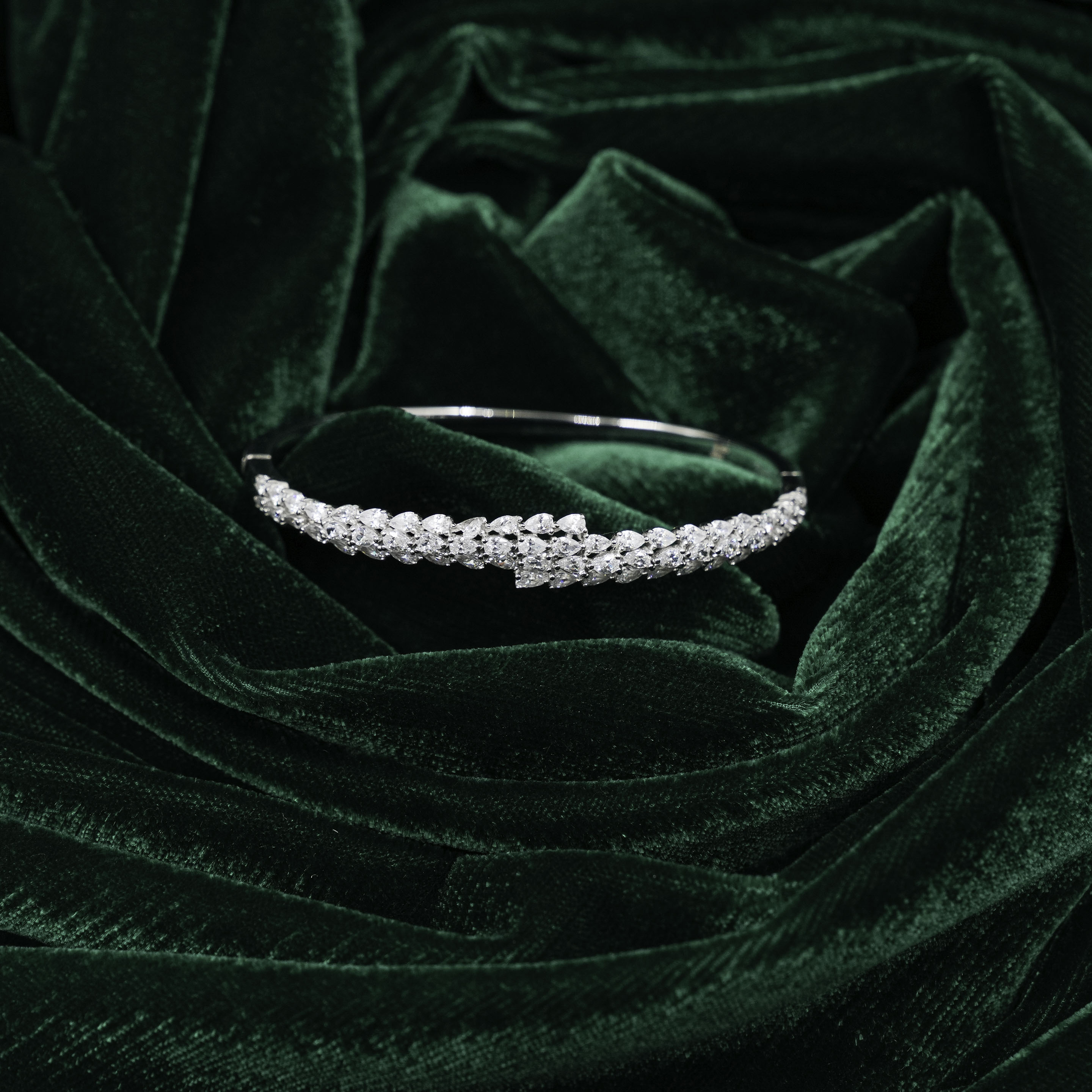 Raag Silver Jewellery - Silver Leaf Bracelet