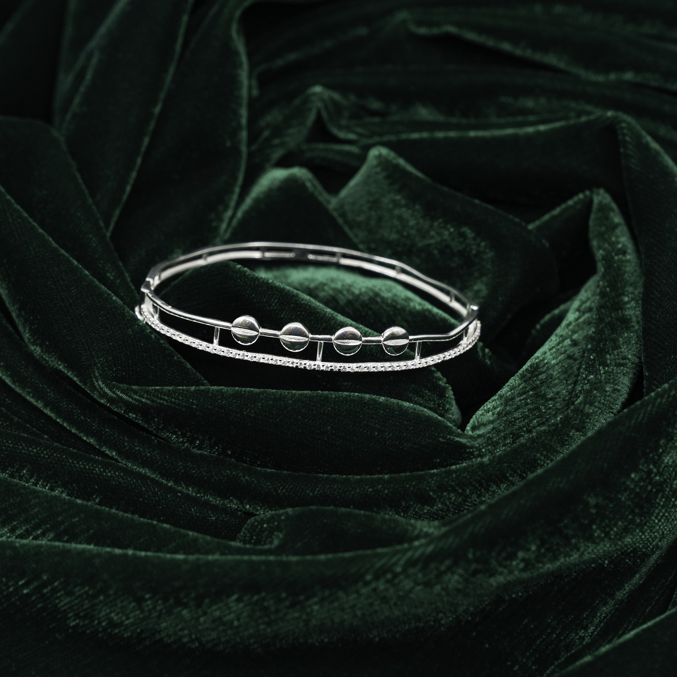 Raag Silver Jewellery - Silver Bead Bracelet