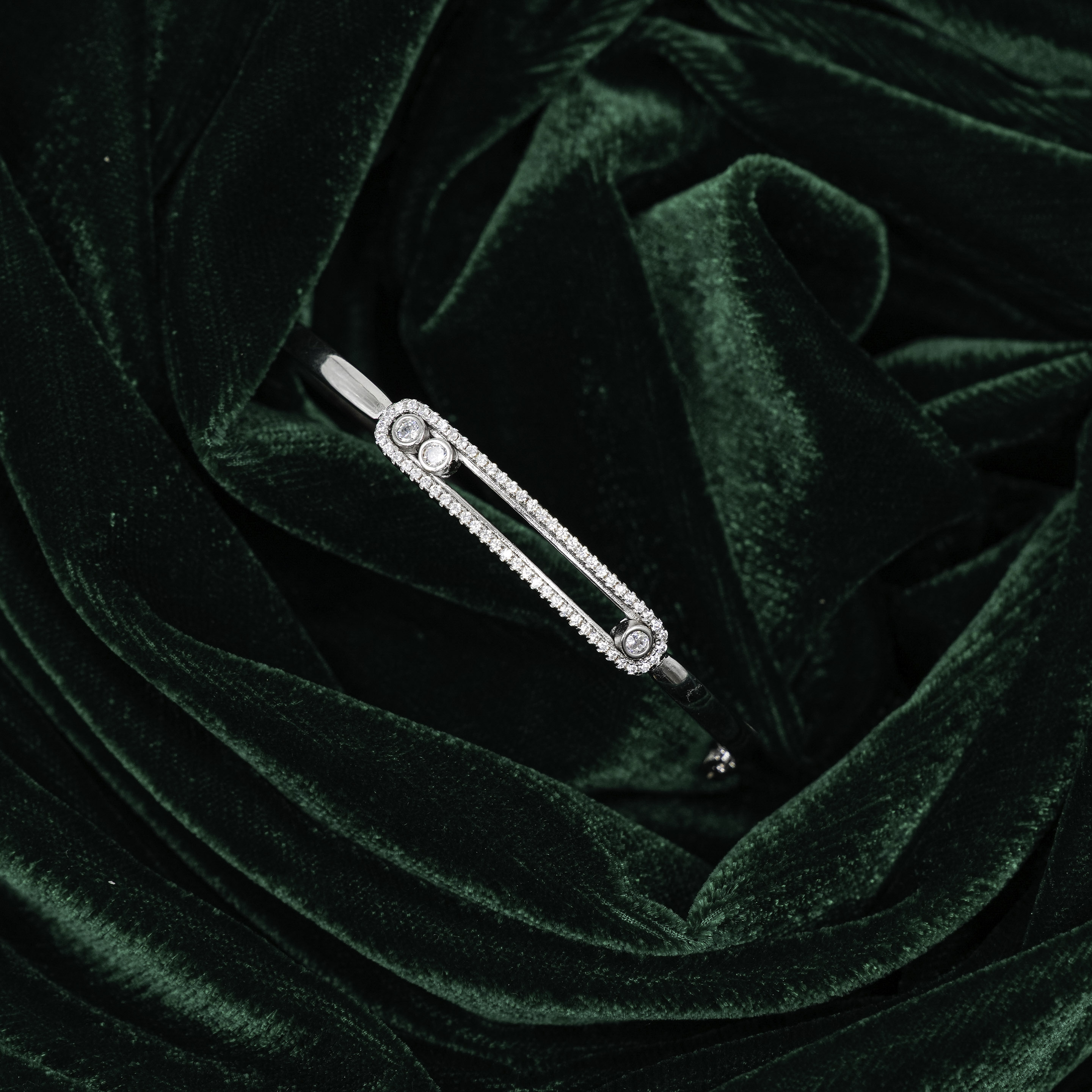 Silver Bangle Bracelet