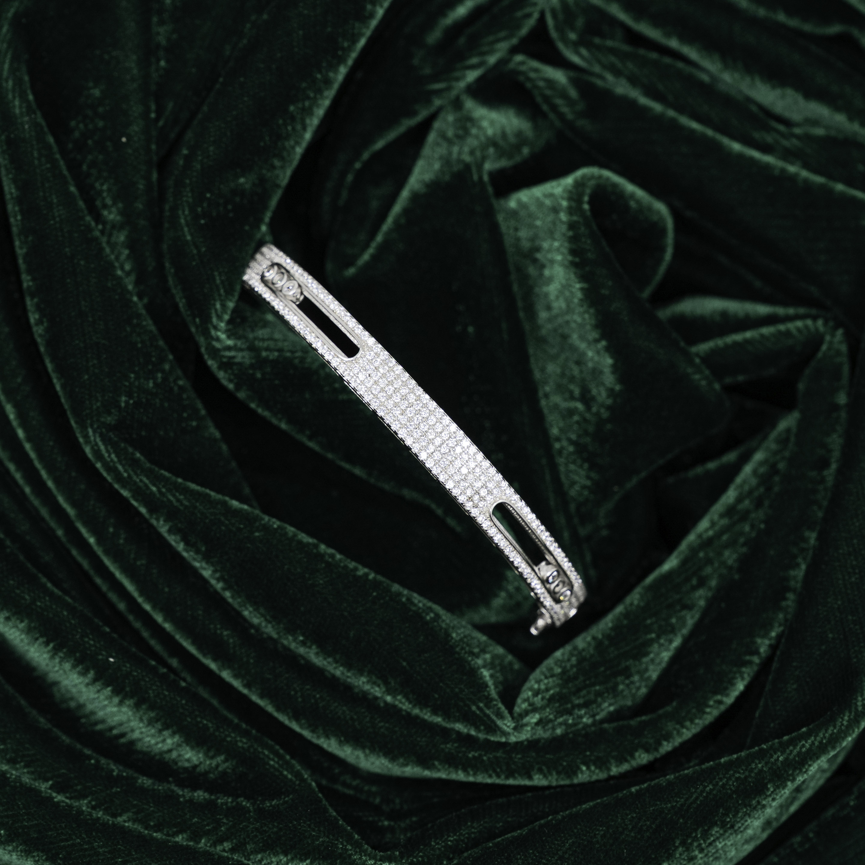 Silver Bangle Bracelet