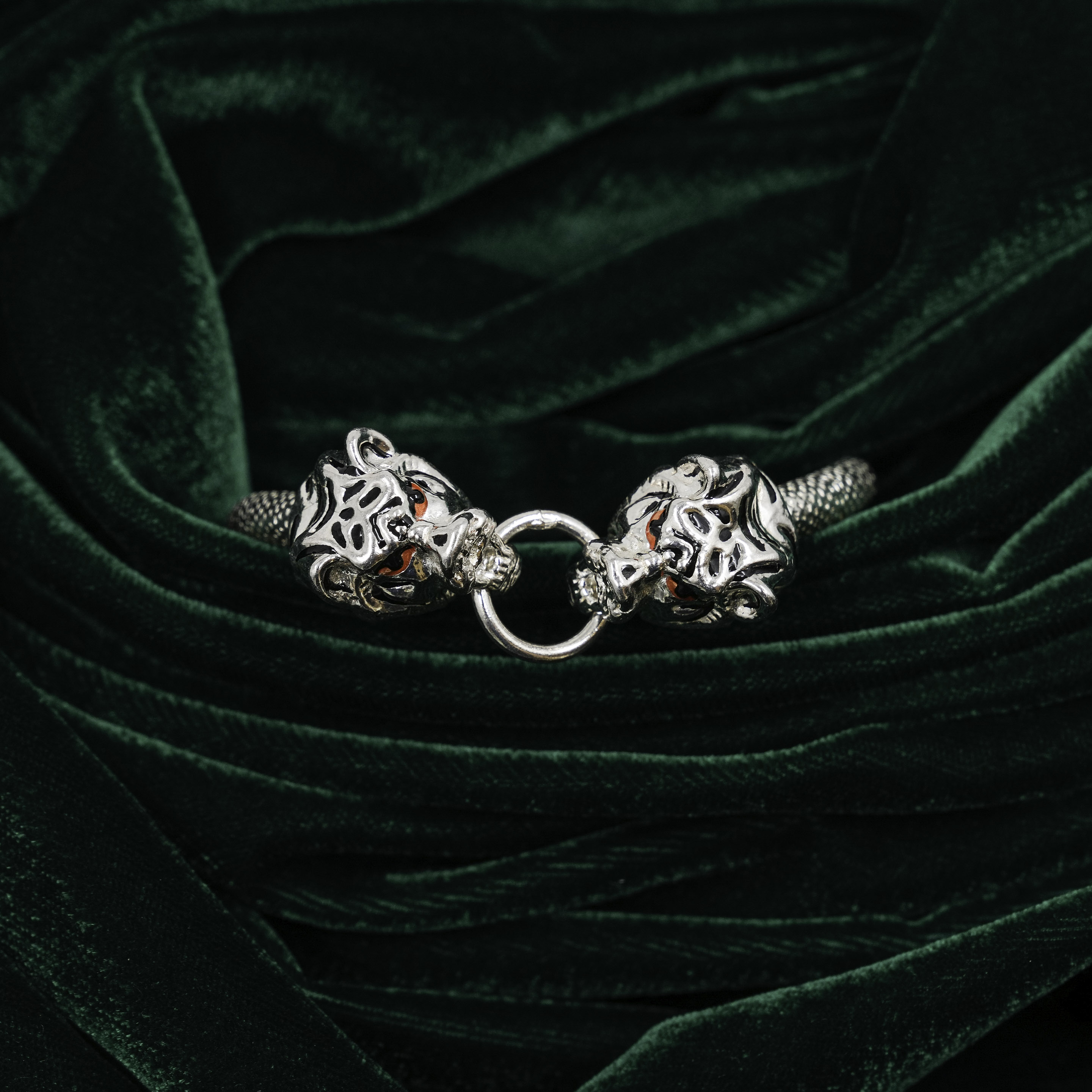 Raag Silver Jewellery - Silver Lion Bracelet