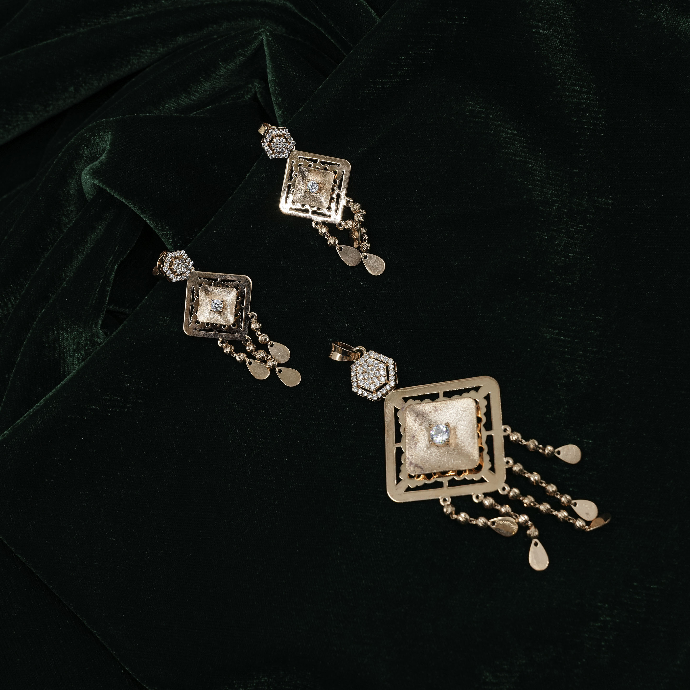 Silver Dangle Earrings