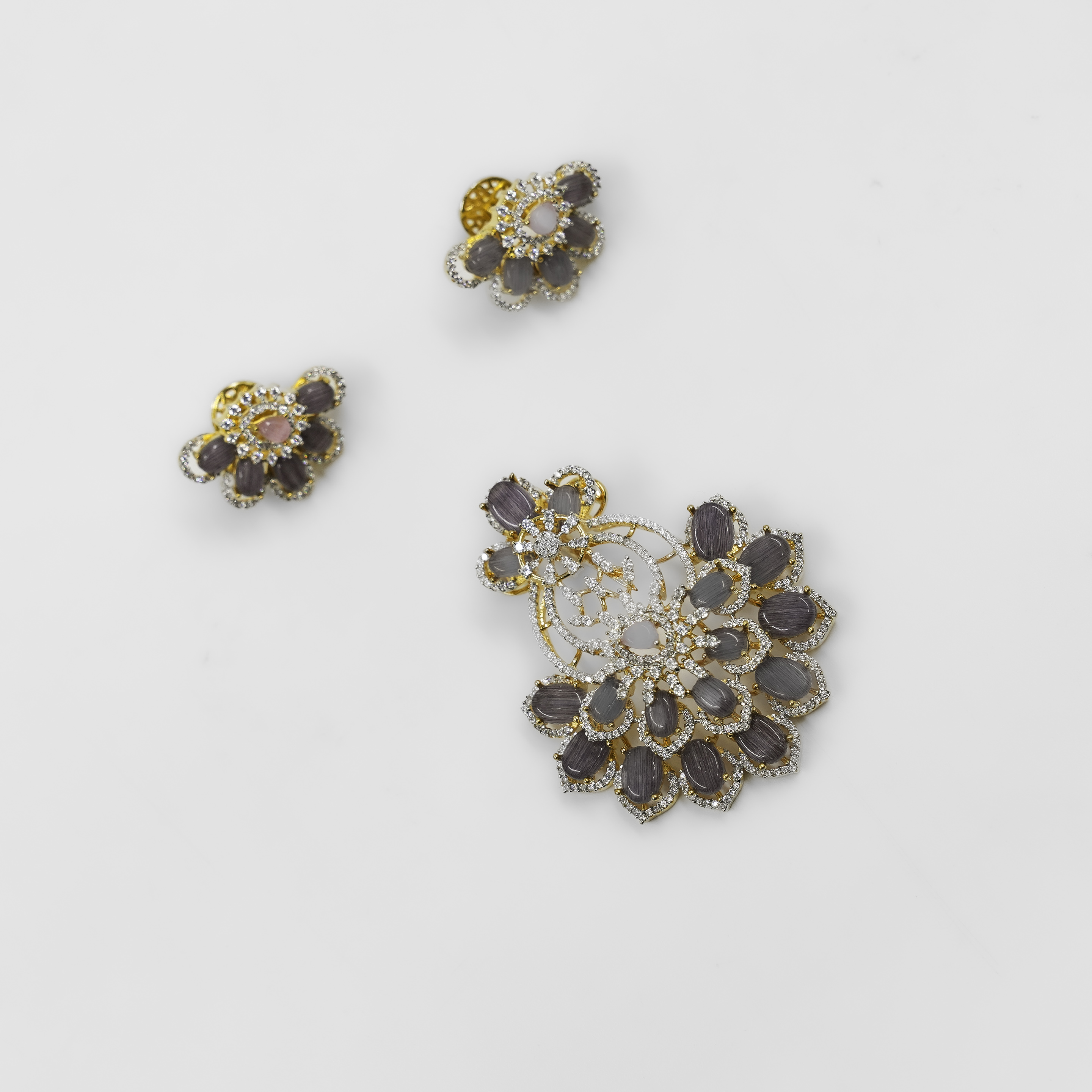 Raag Silver Jewellery - Silver Peacock Pendant