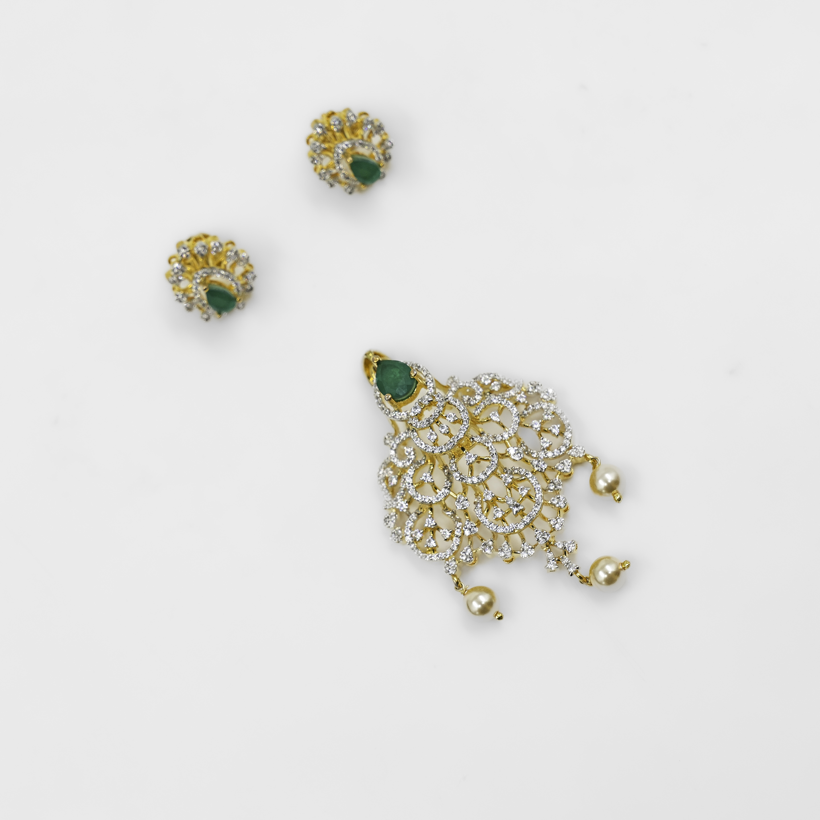 Raag Silver Jewellery - Silver Pendant Set