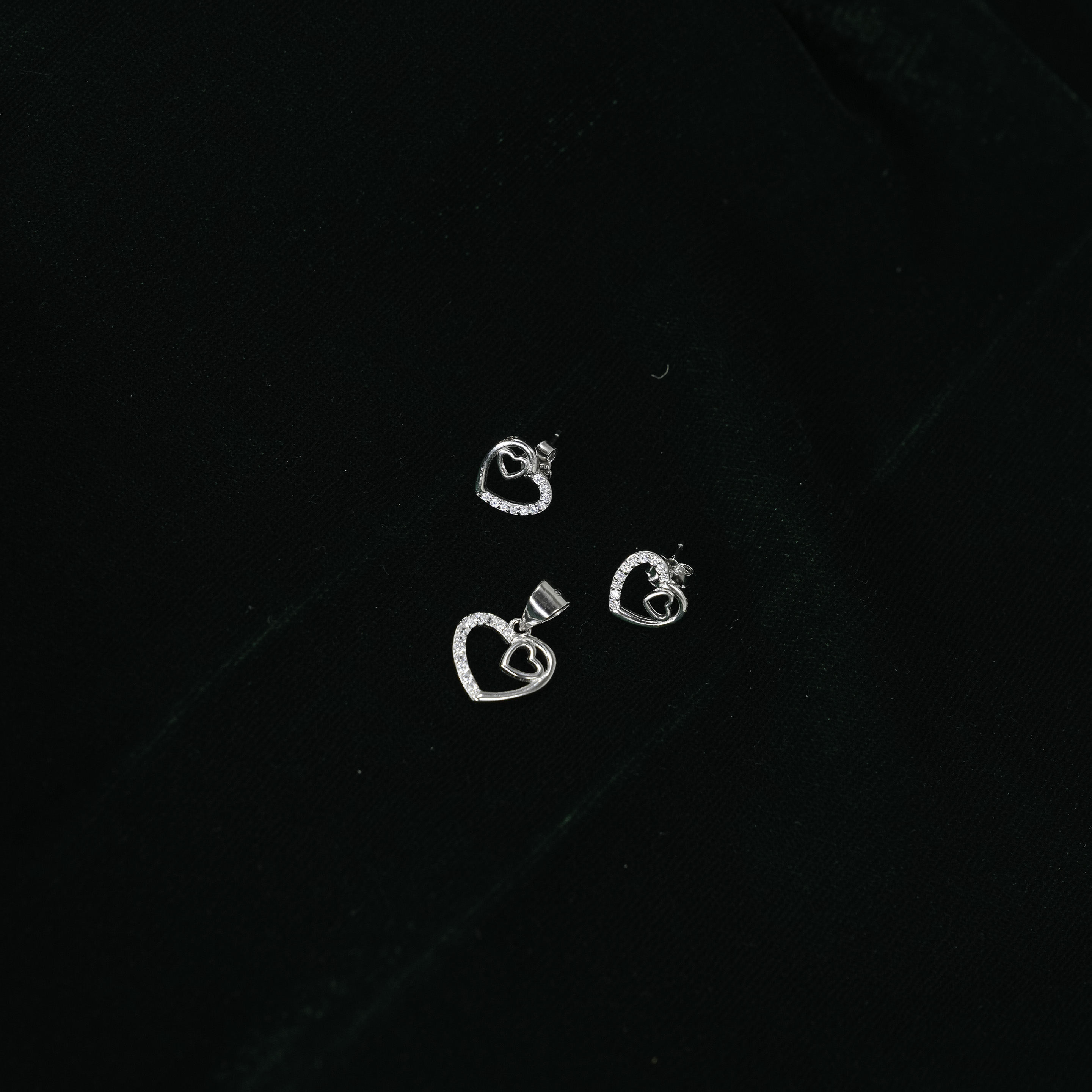 Raag Silver Jewellery - Silver Heart Pendant