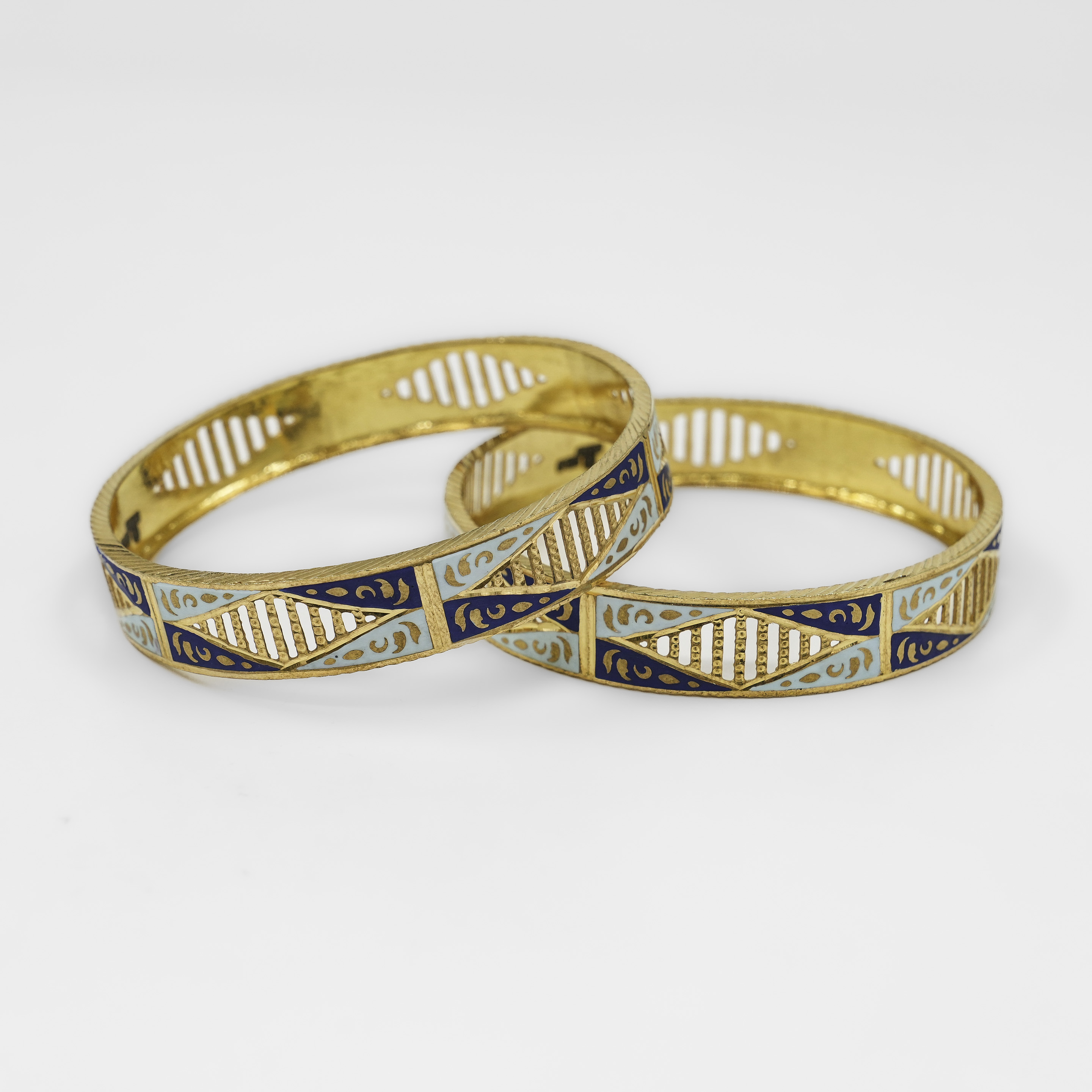 Raag Silver Jewellery - Enamel Bangle Bracelet