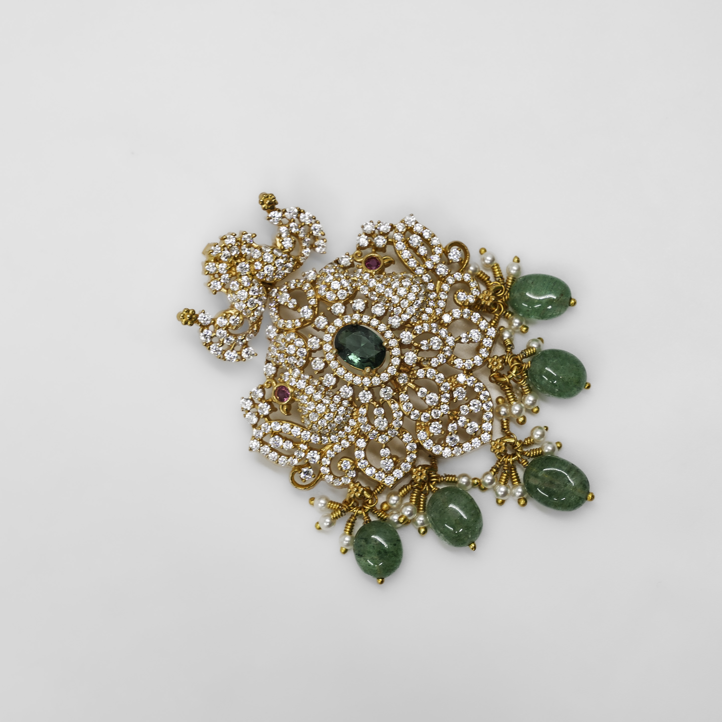 Stone Silver Pendant