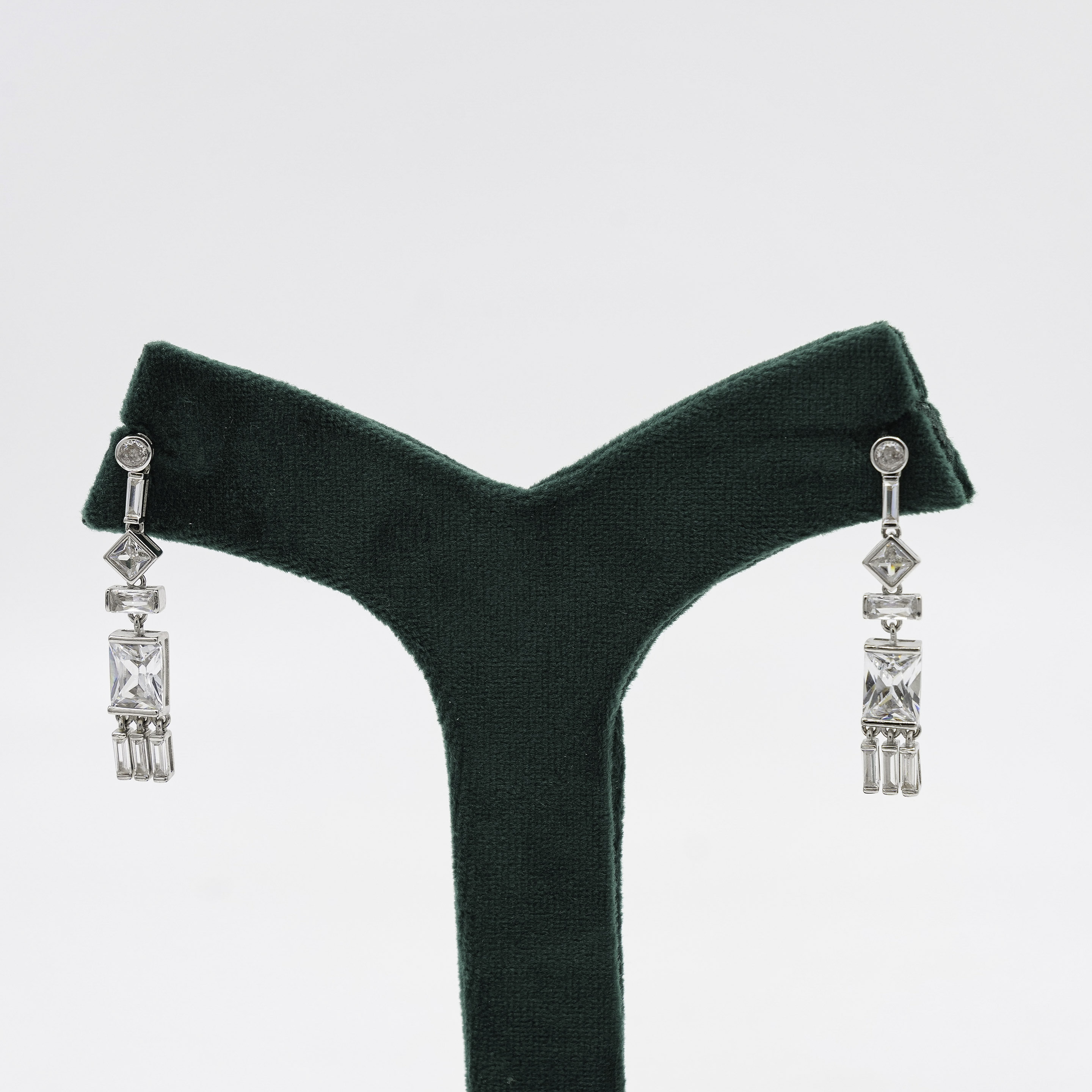 Raag Silver Jewellery - Silver Drop Earrings