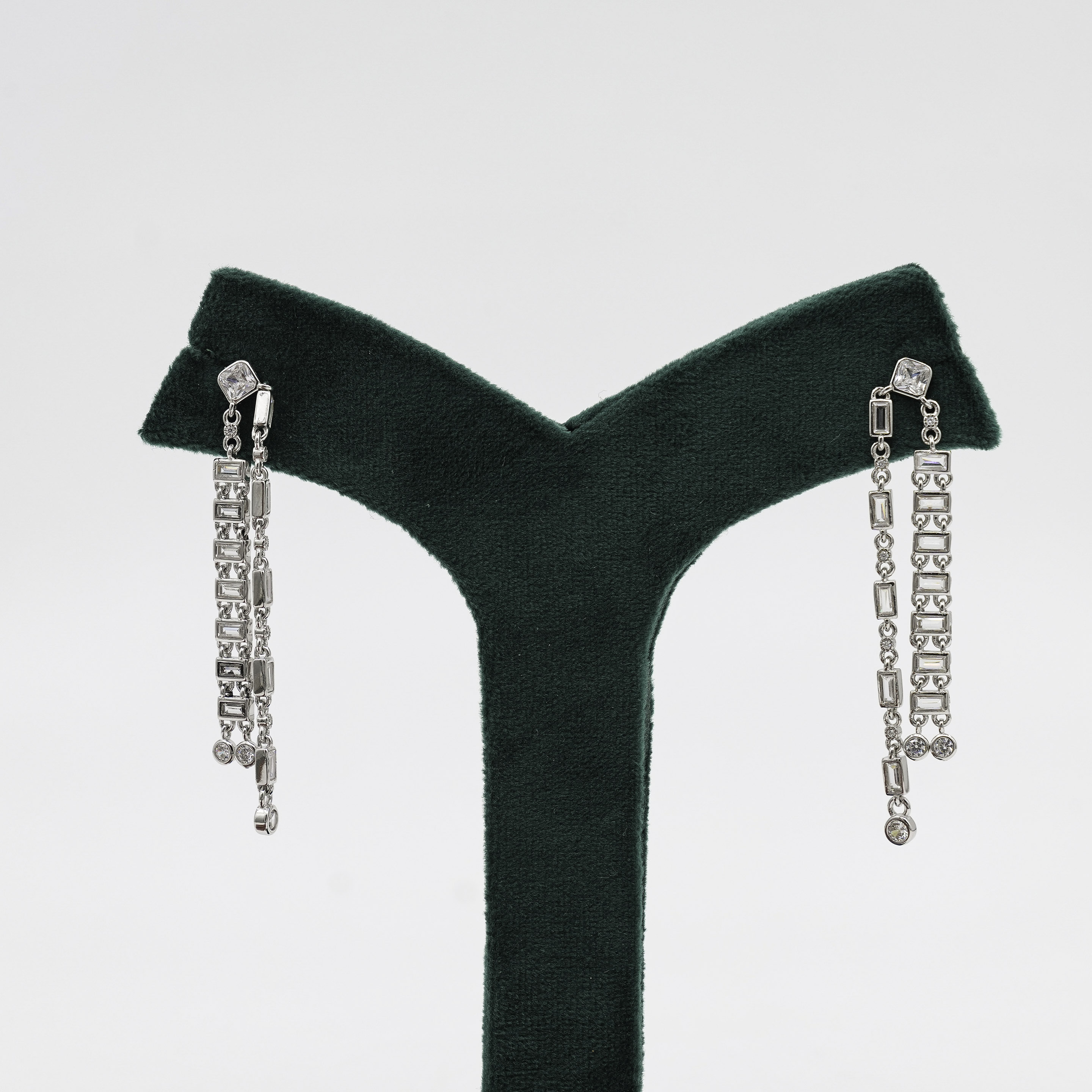 Raag Silver Jewellery - Silver Drop Earrings