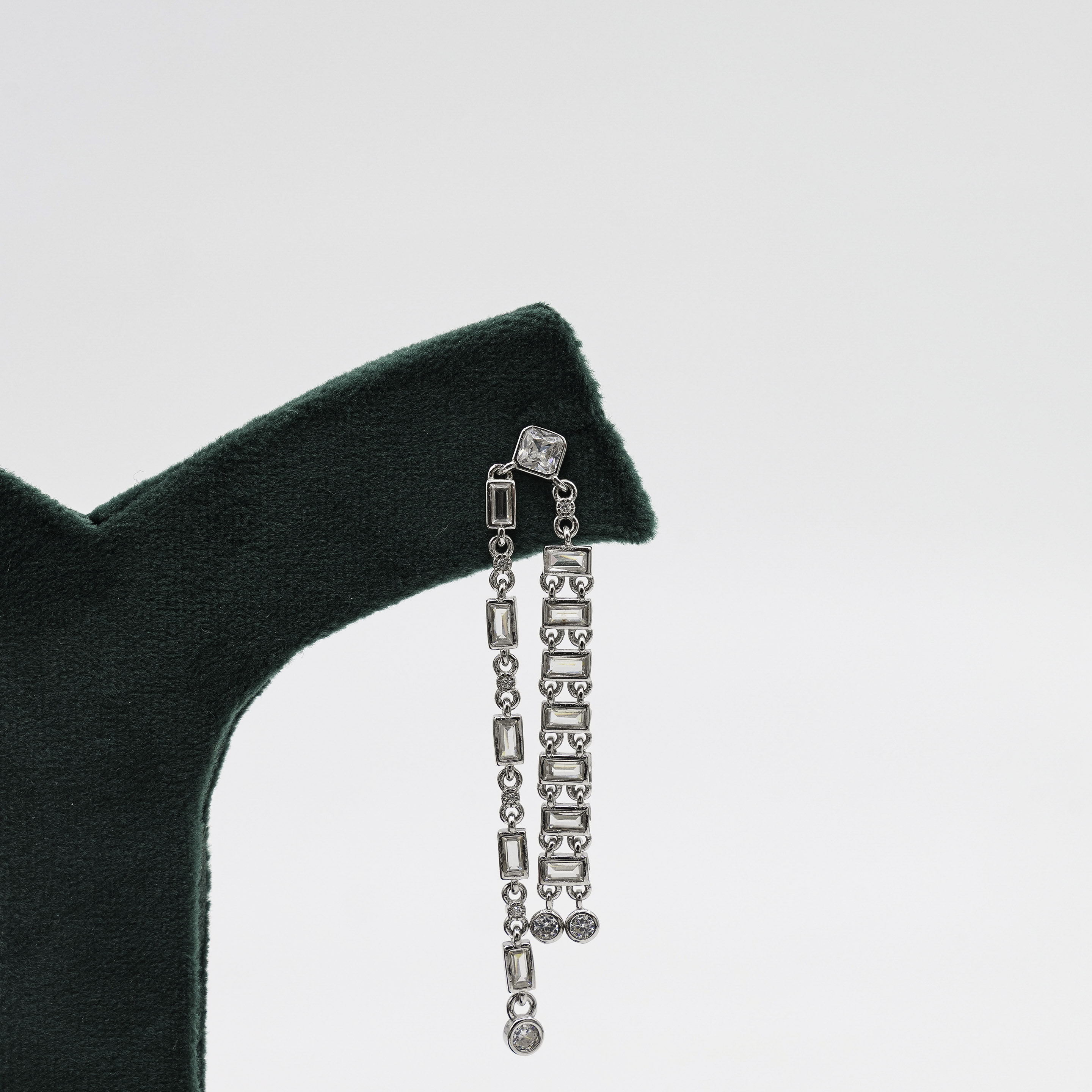 Raag Silver Jewellery - Silver Drop Earrings