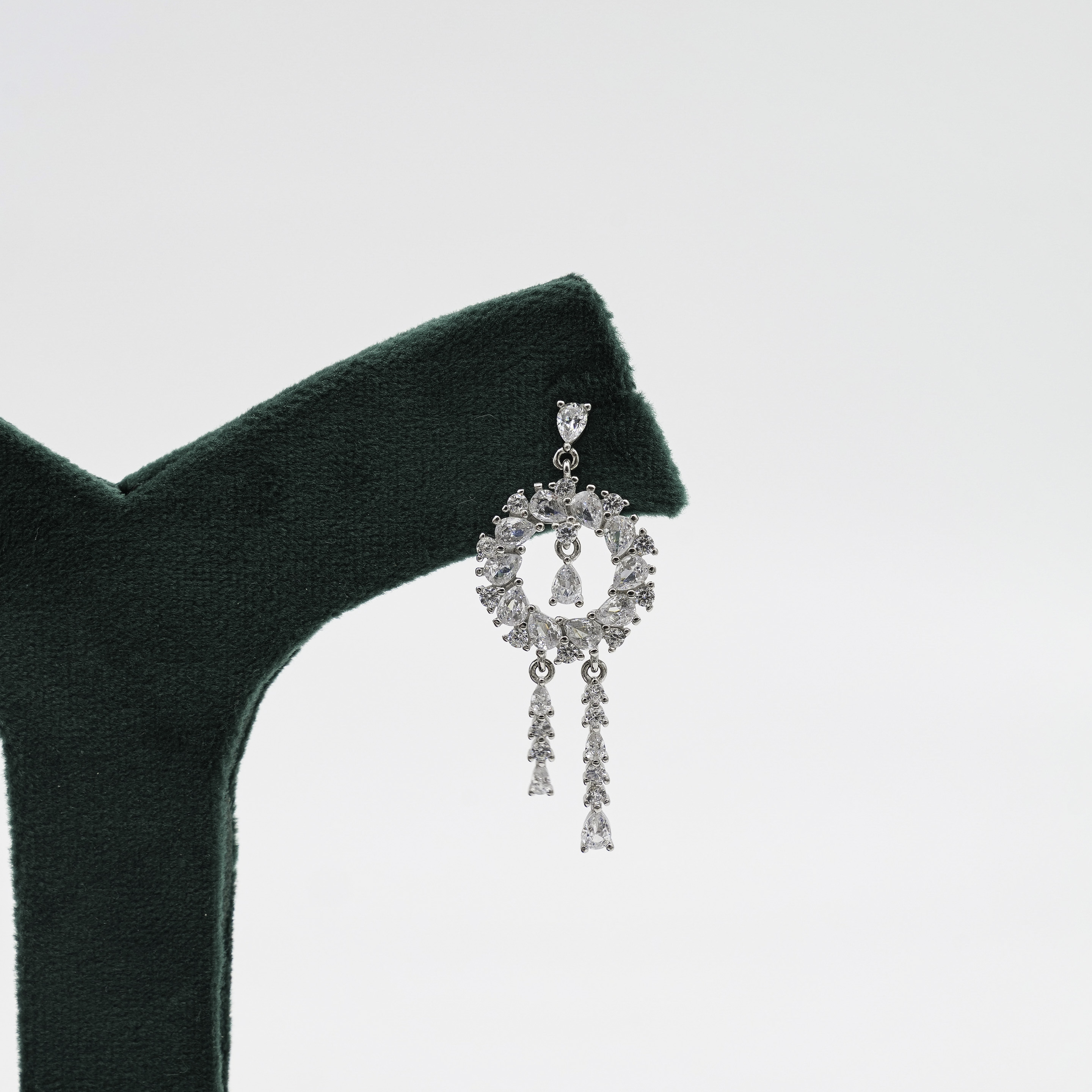 Raag Silver Jewellery - Silver Drop Earrings