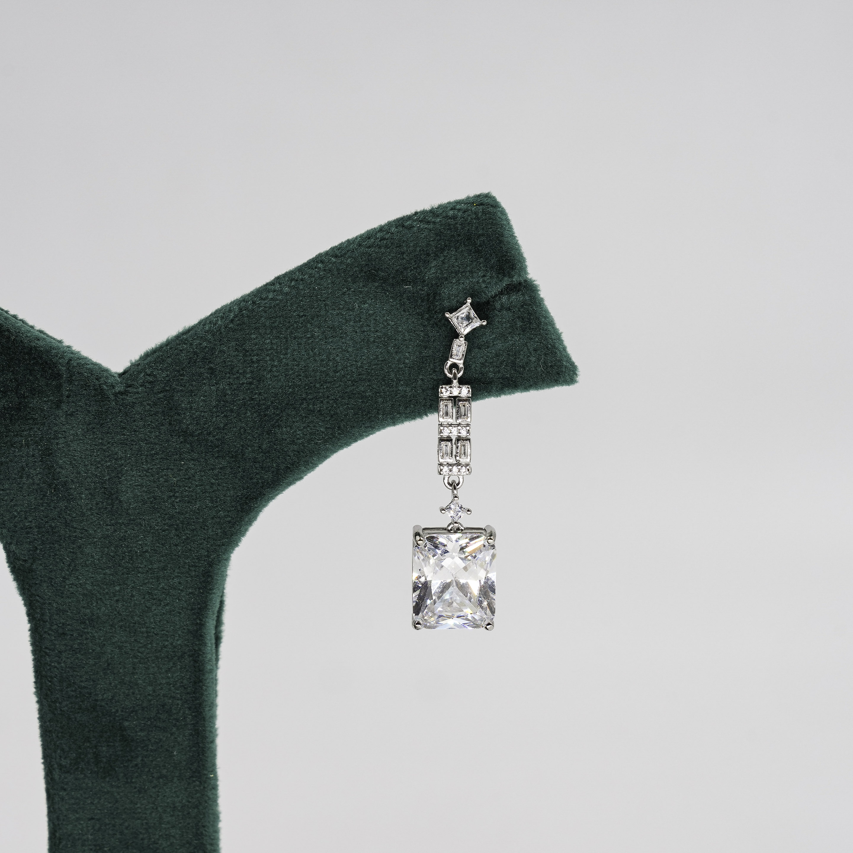 Raag Silver Jewellery - Silver Heart Earrings