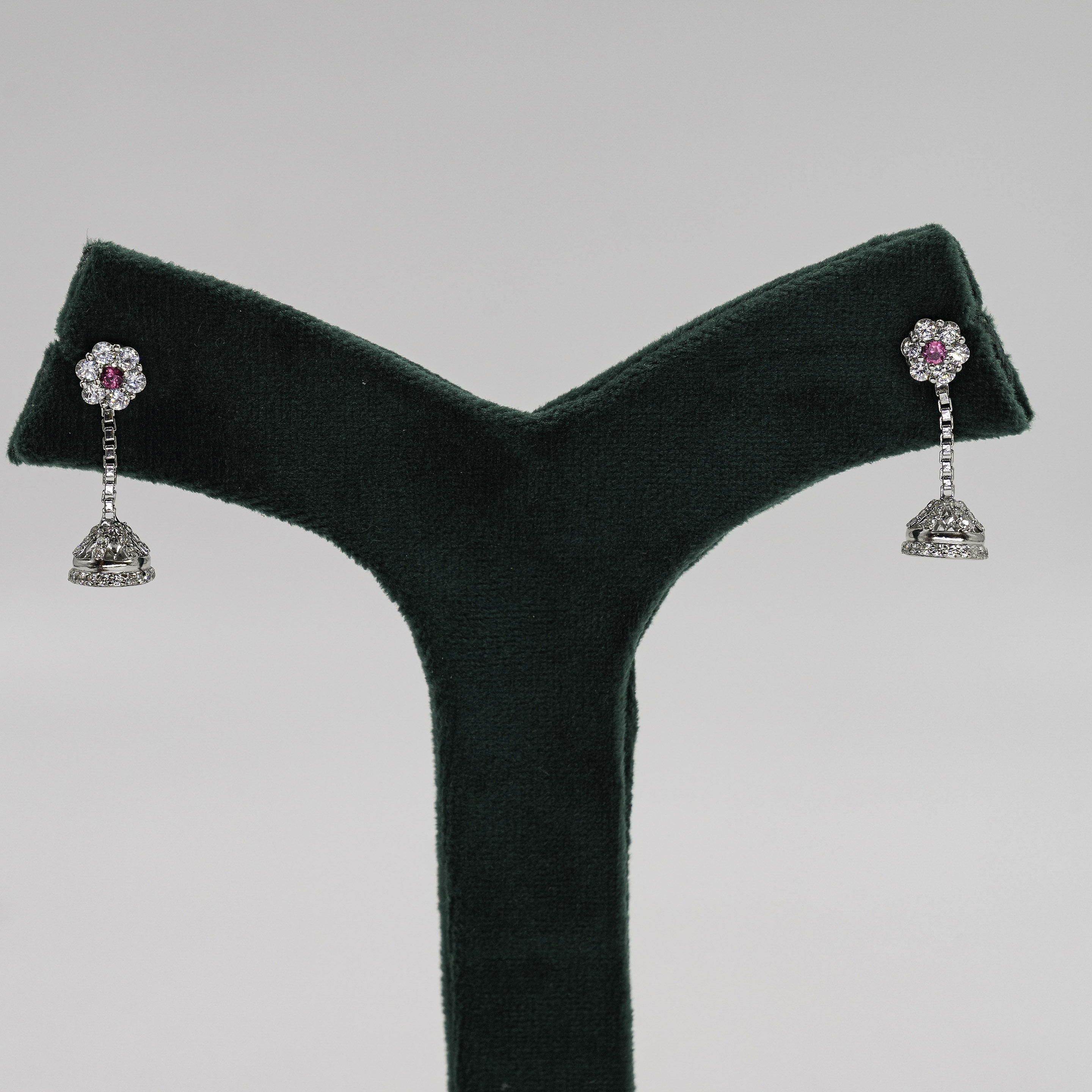 Raag Silver Jewellery - Silver Drop Earrings