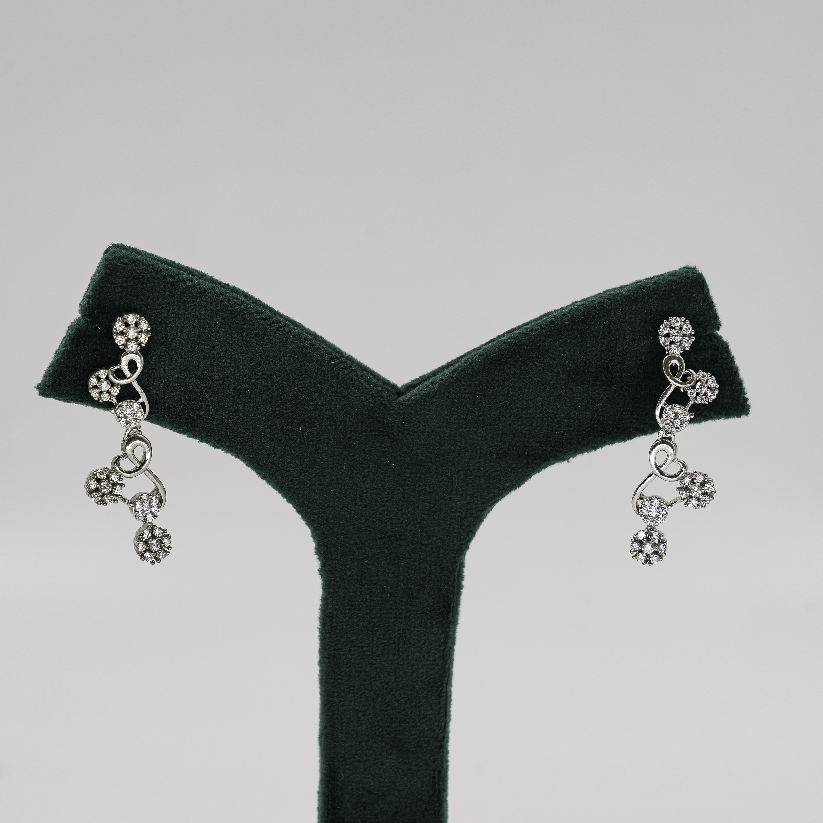 Raag Silver Jewellery - Silver Drop Earrings