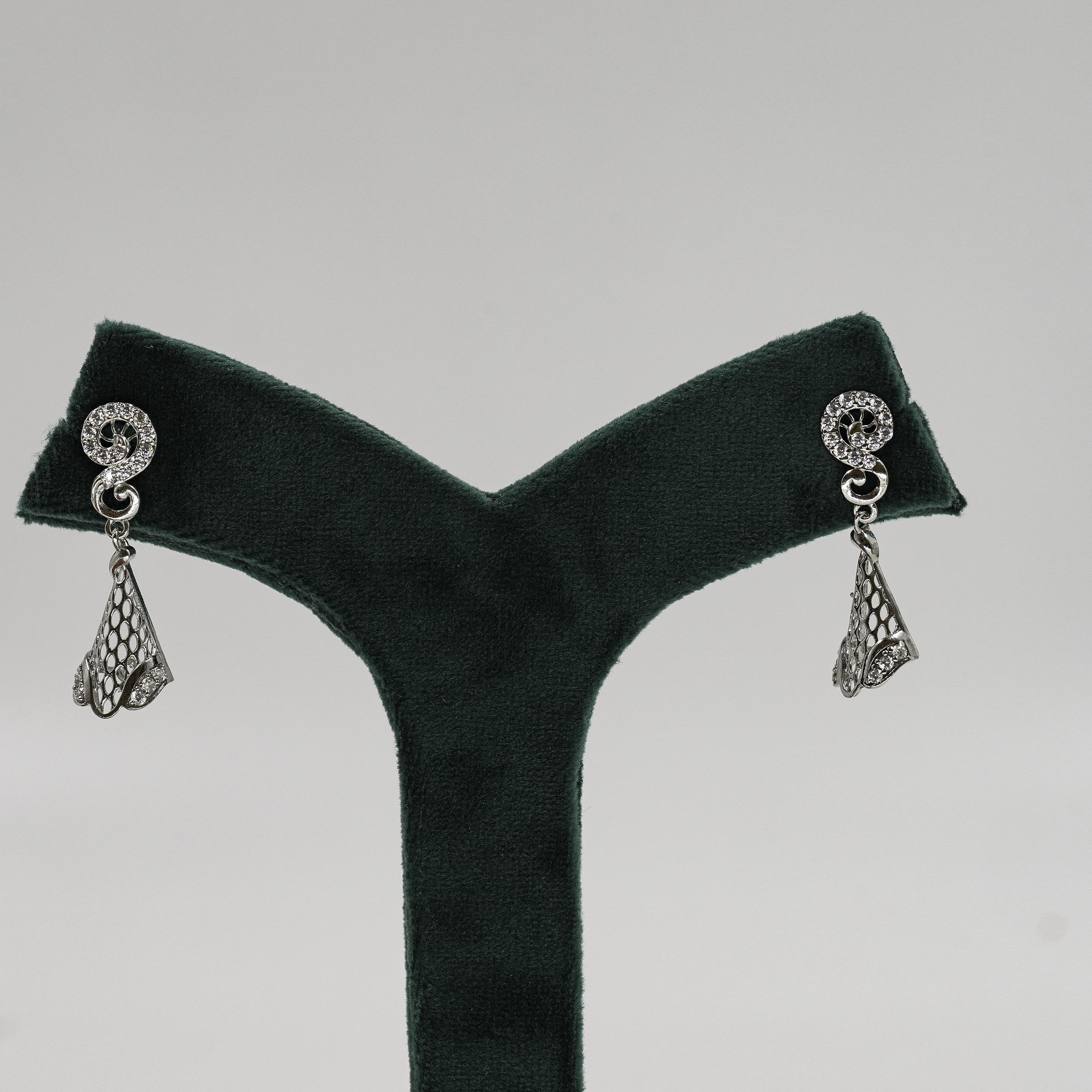 Raag Silver Jewellery - Silver Drop Earrings
