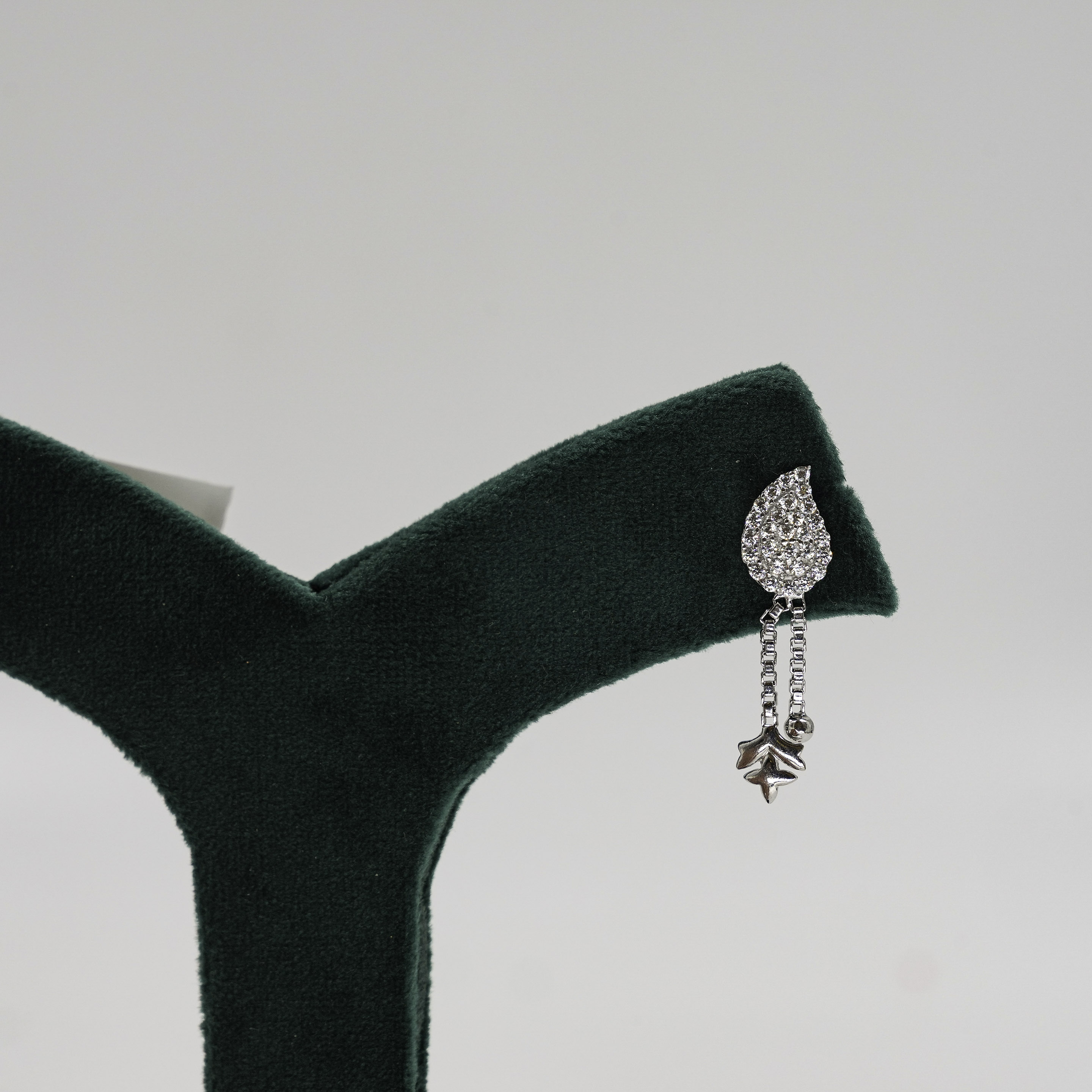 Raag Silver Jewellery - Silver Leaf Earrings