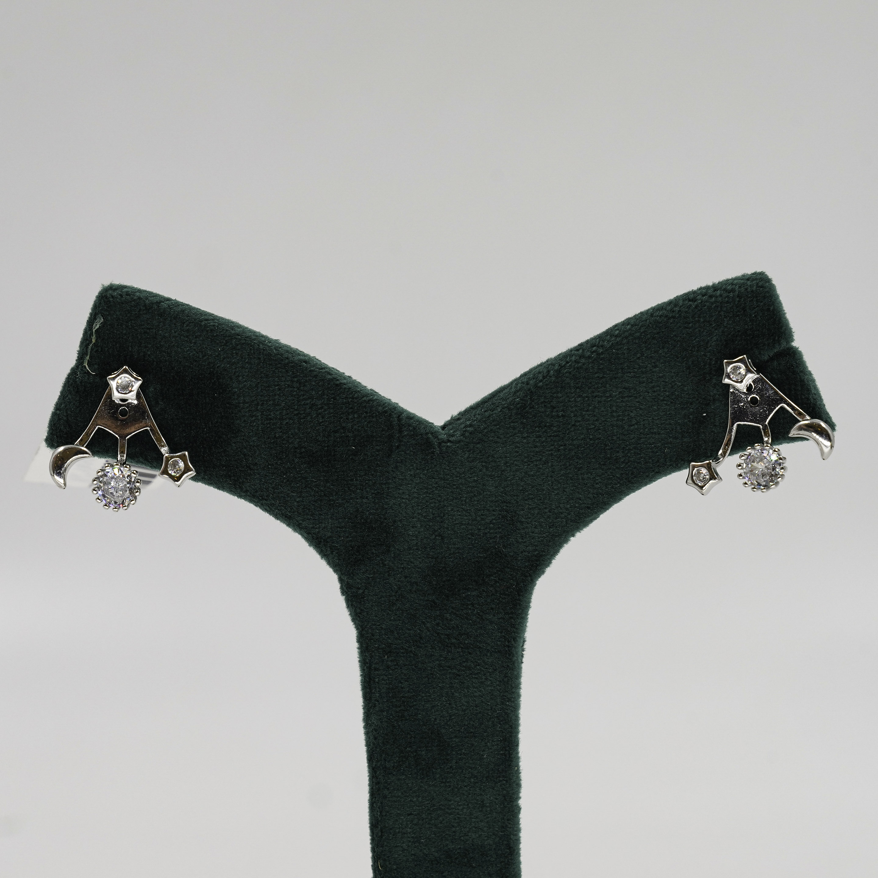 Silver Kiss Earrings