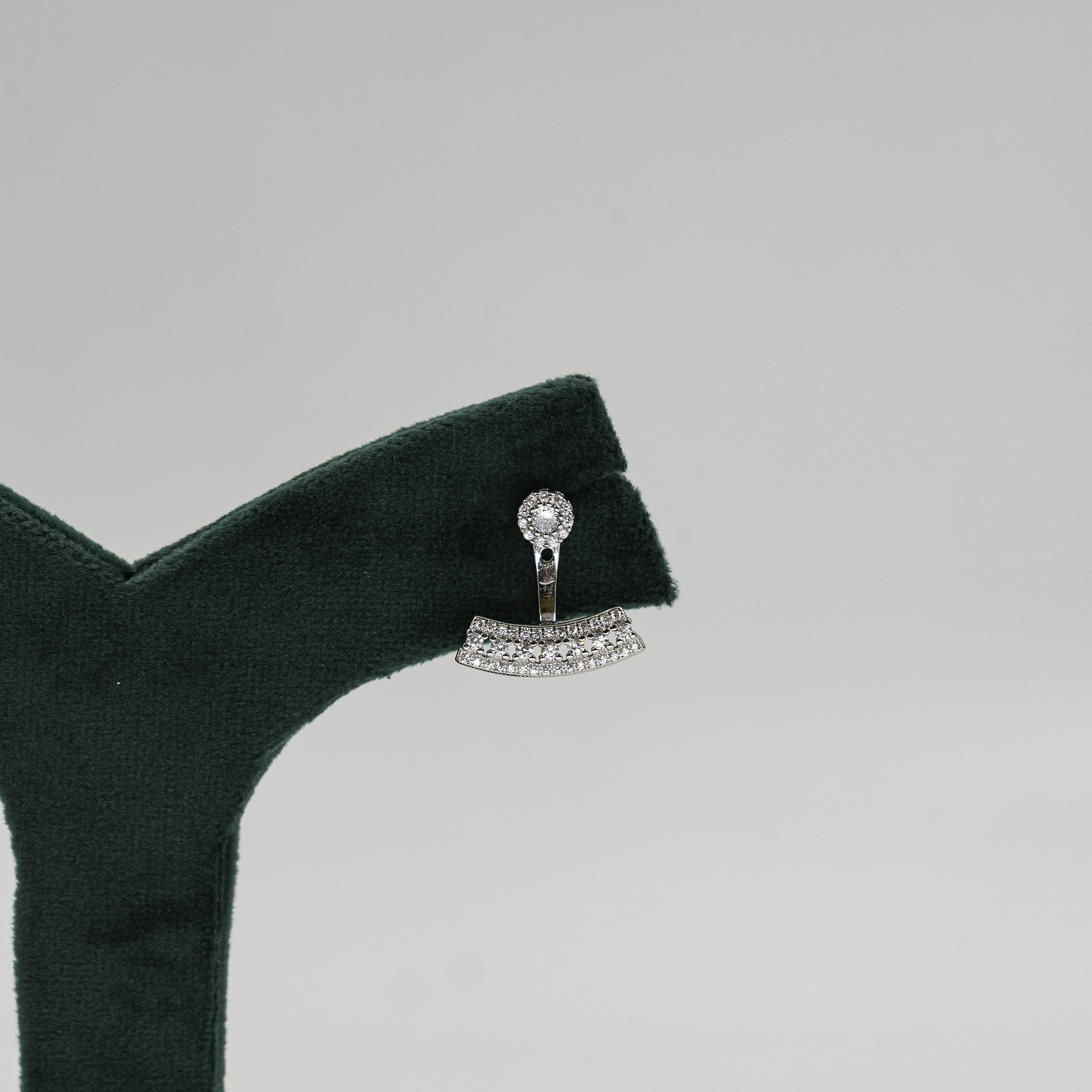 Raag Silver Jewellery - Silver Jhumka Earrings