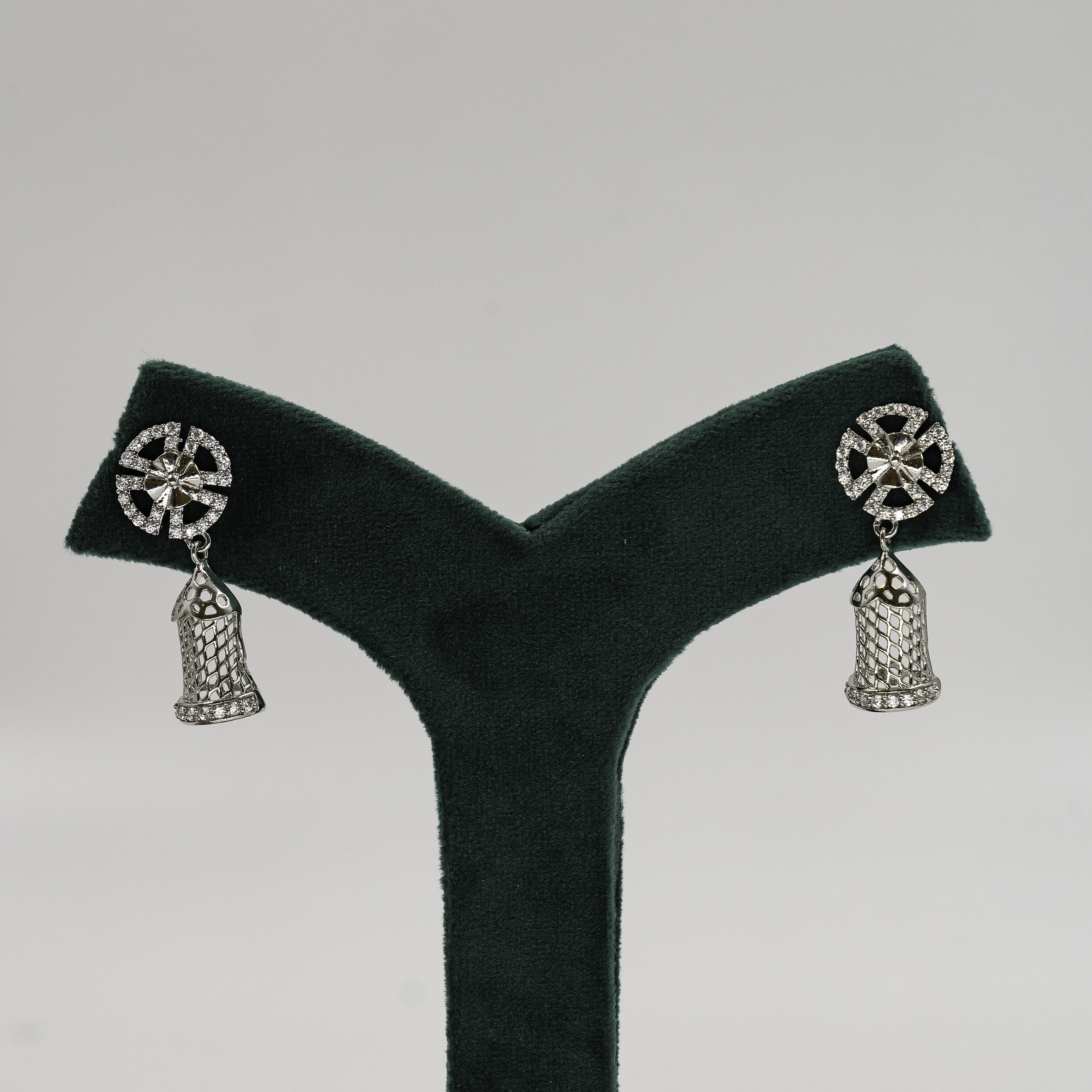 Silver Drop Earrings