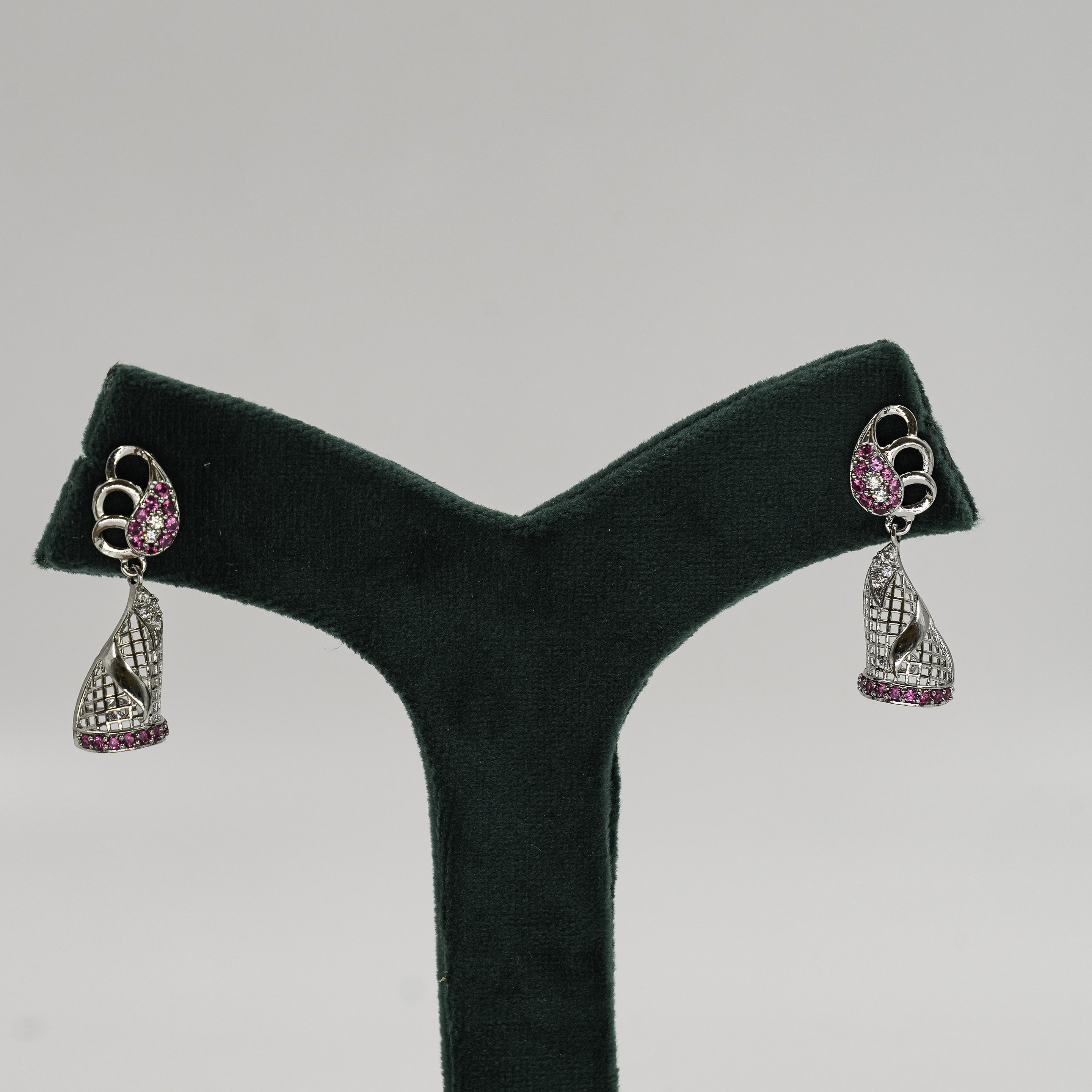 Silver Flower Earrings