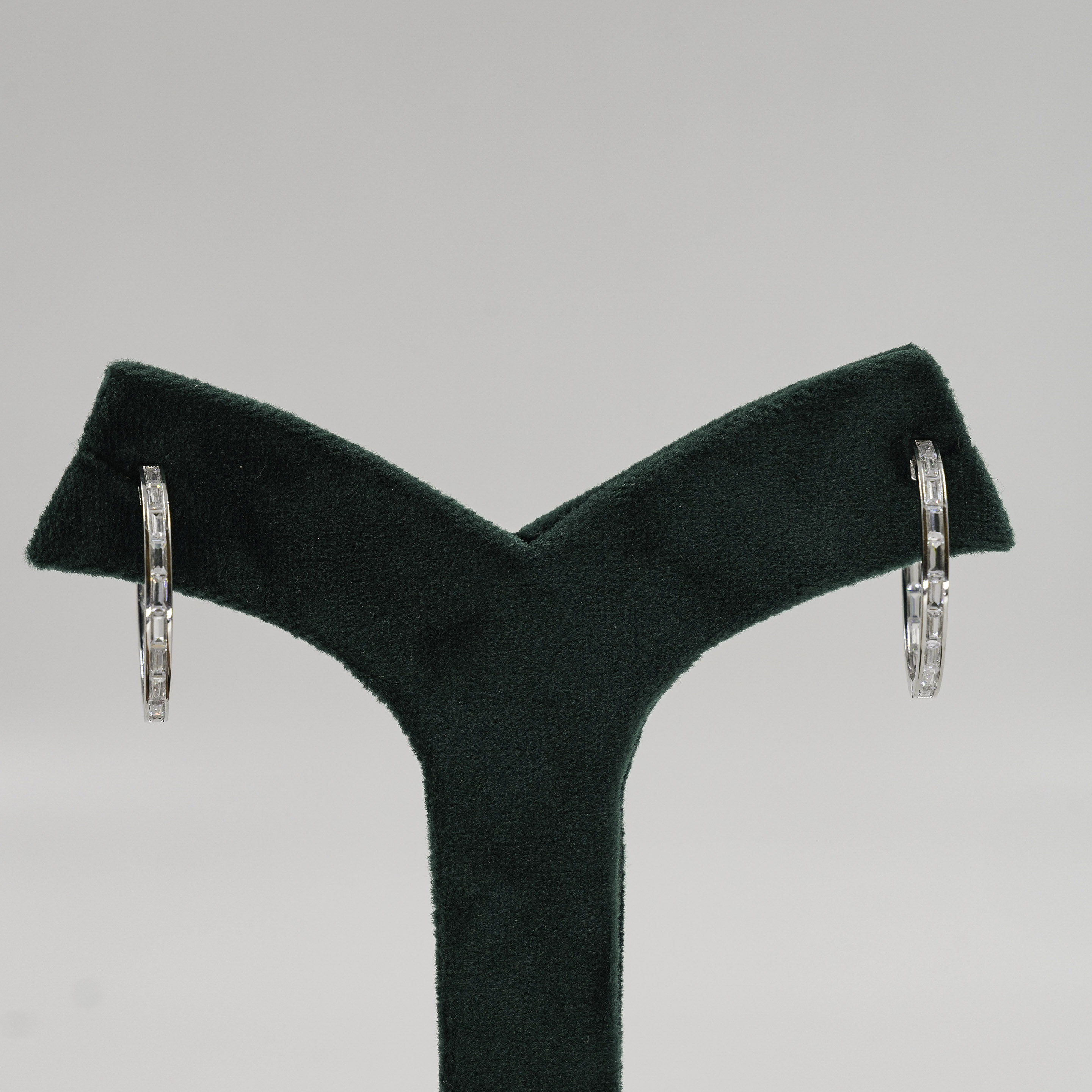 Silver Hoop Earrings