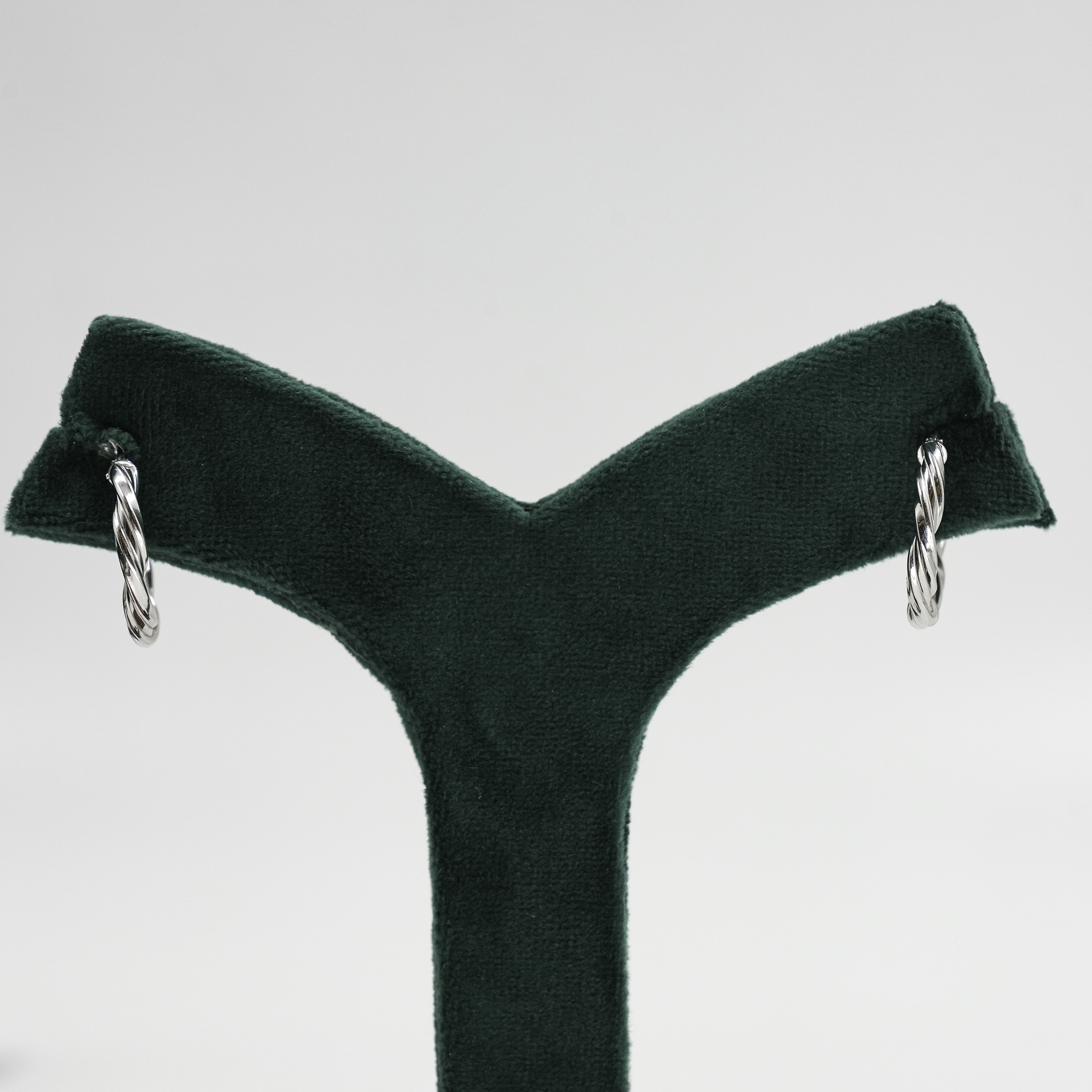 Silver Hoop Earrings