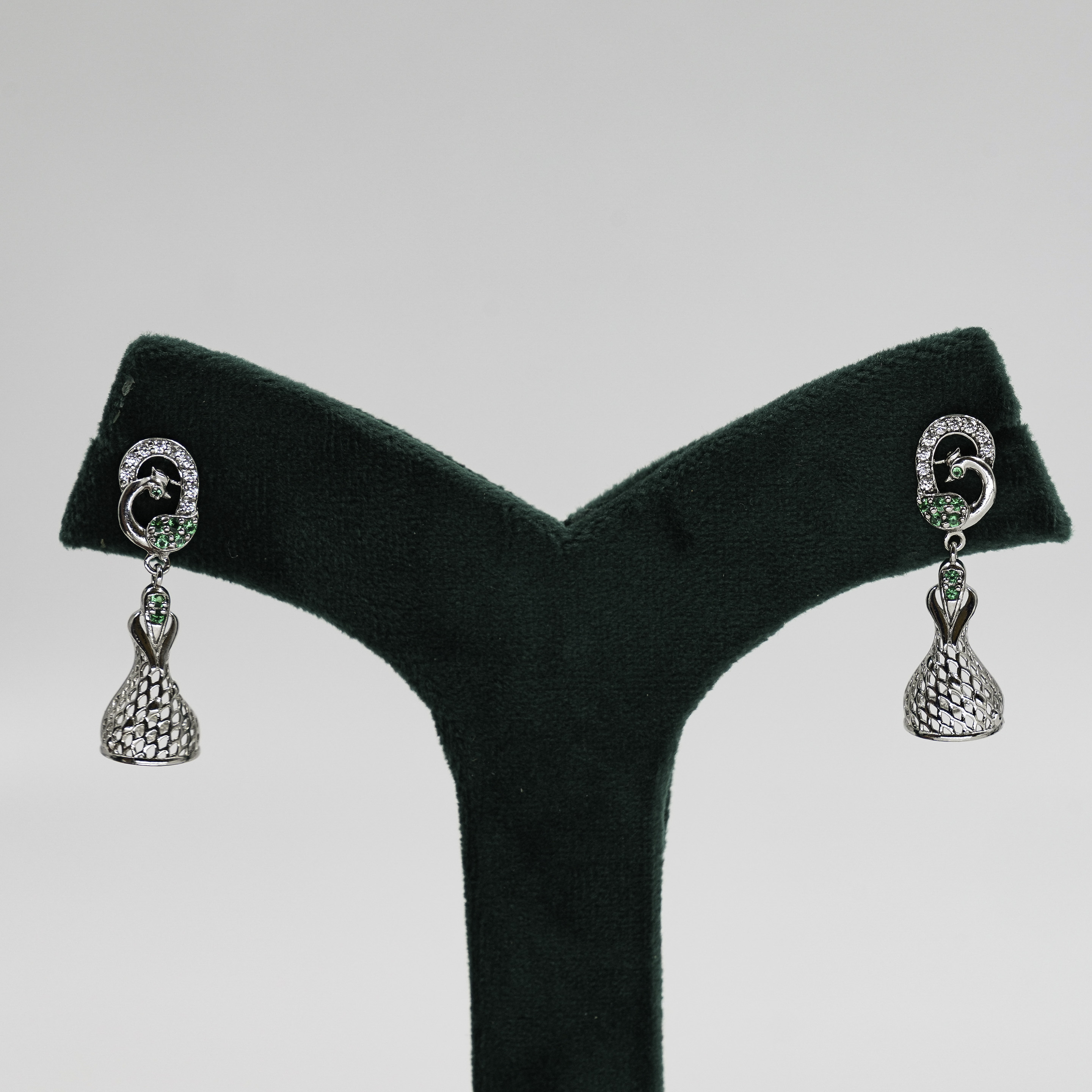 Silver Drop Earrings