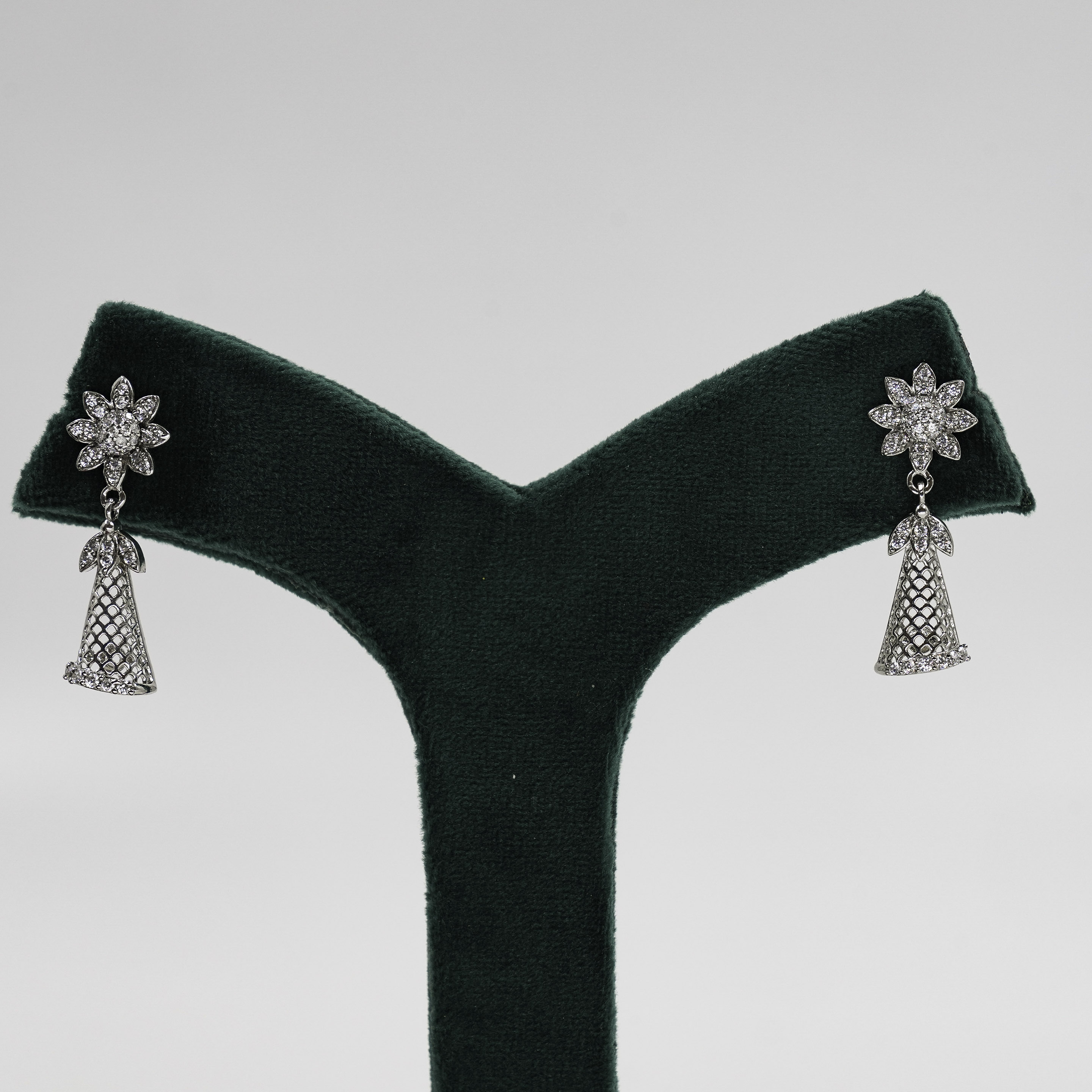 Silver Drop Earrings